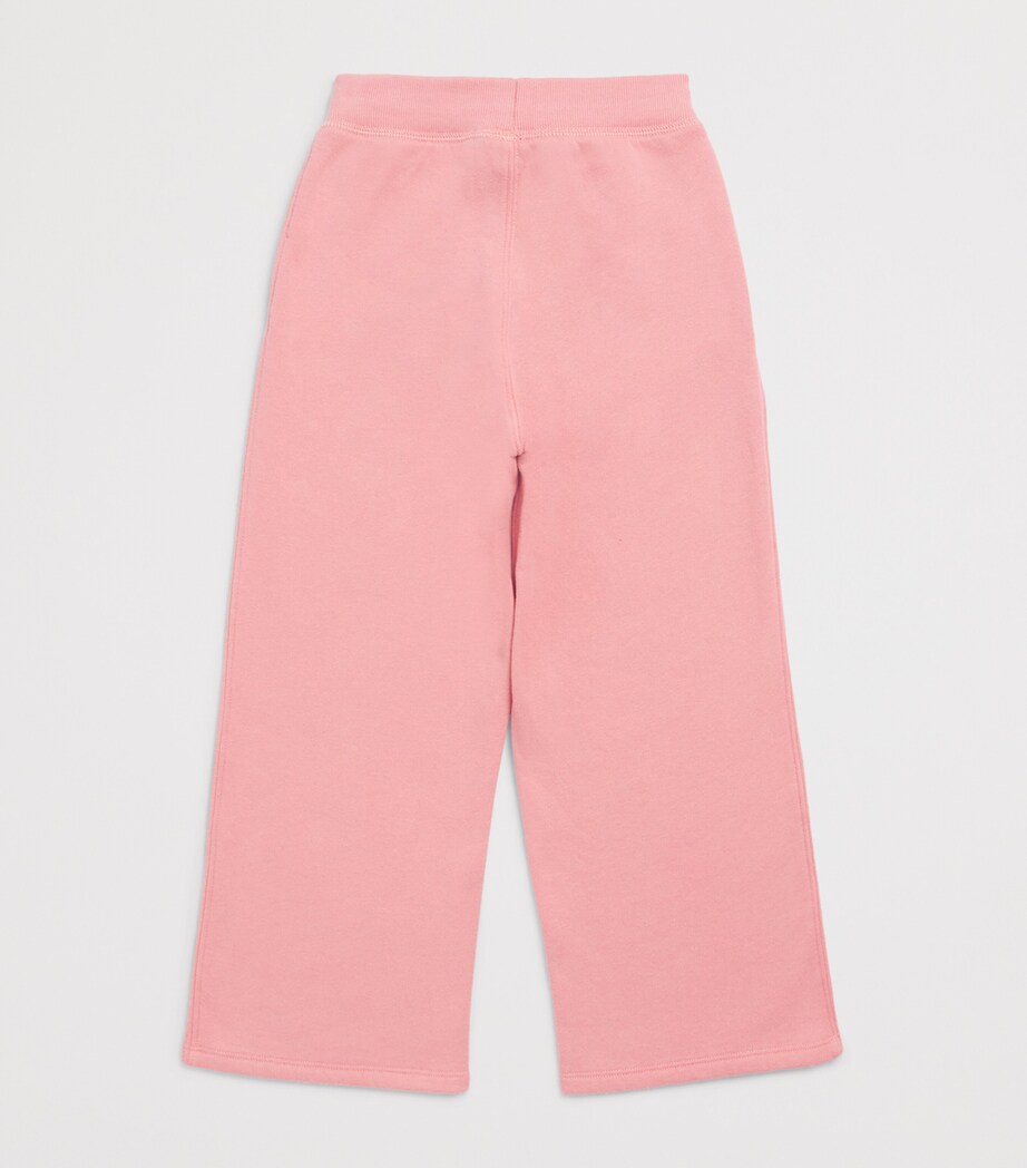 Ralph Lauren Kids Jersey Drawstring Sweatpants (7-14 Years) Faded Peony Image 2
