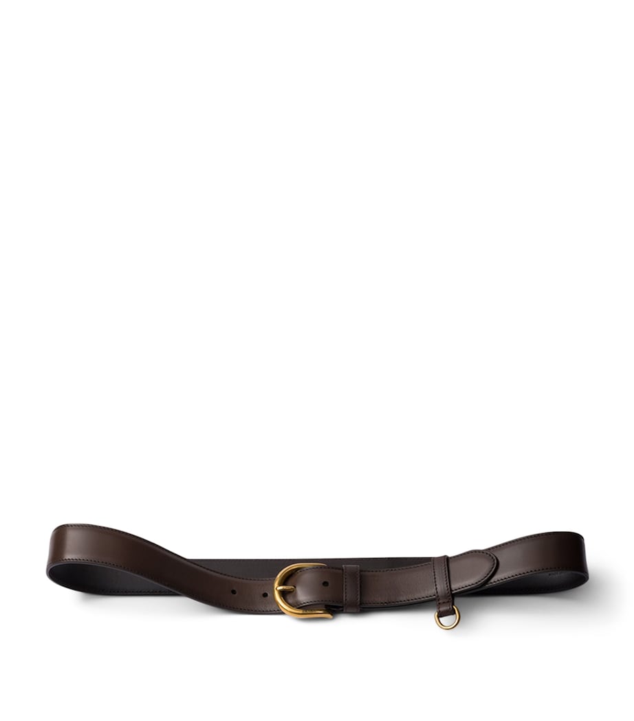 Prada Leather Belt Brown Image 1