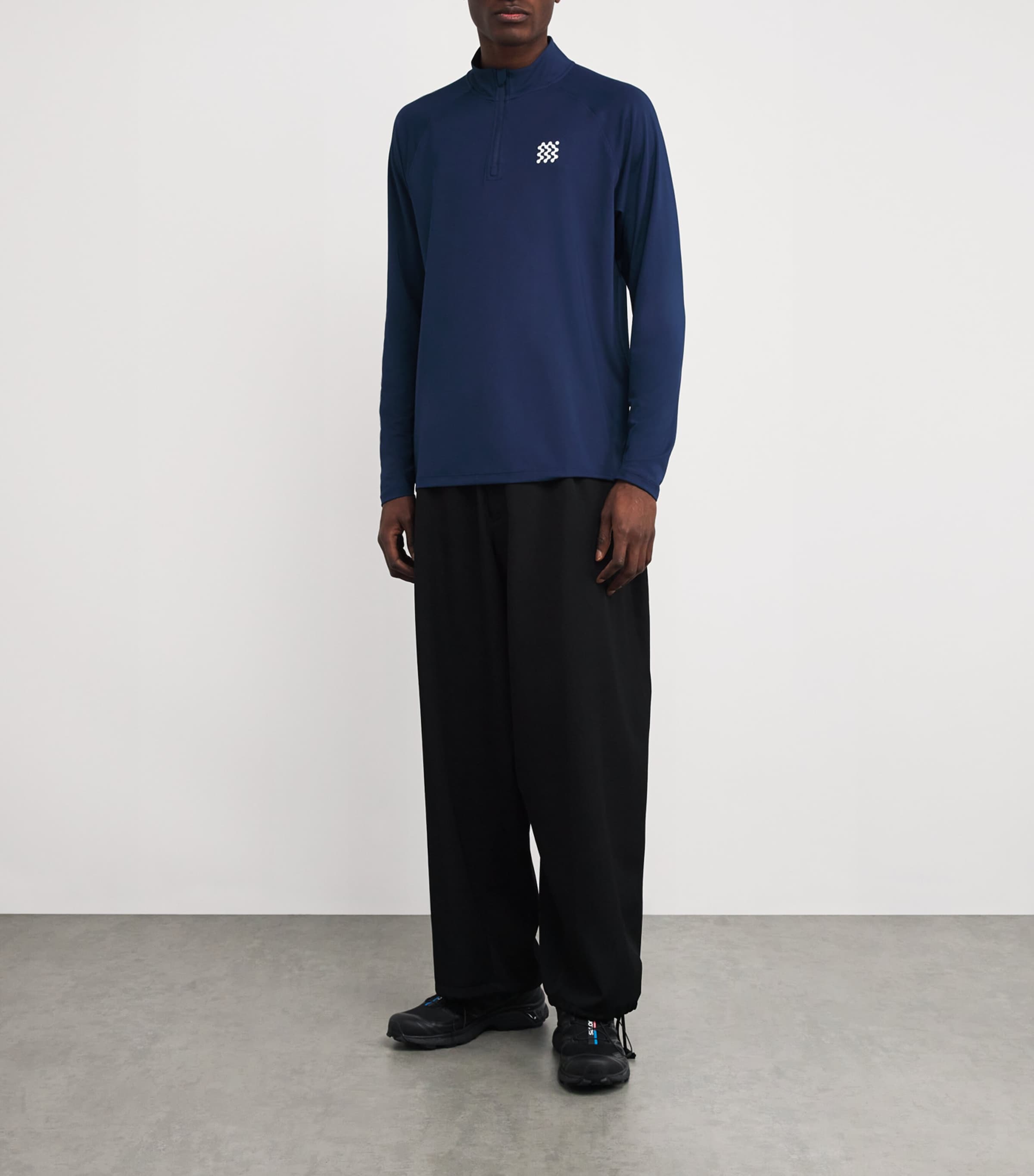 Quarter-Zip Sweatshirt NAVY Image 2