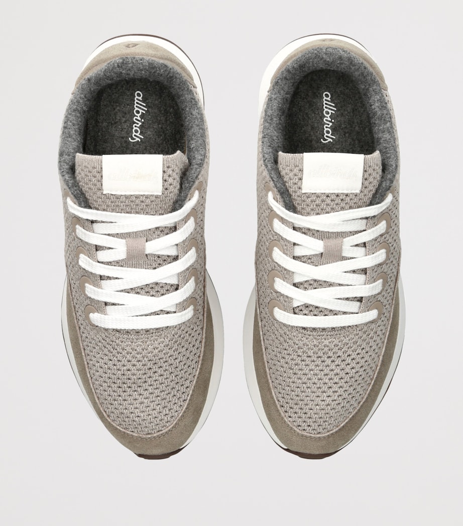 Allbirds Mens Varsity Airy Sneakers White/comb Image 3