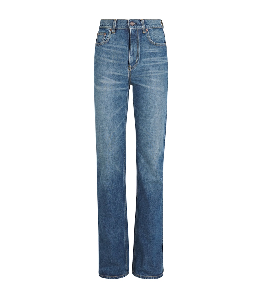 Faded Straight Jeans FADED INDIGO Image 1