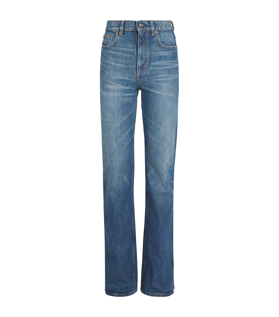 Faded Straight Jeans