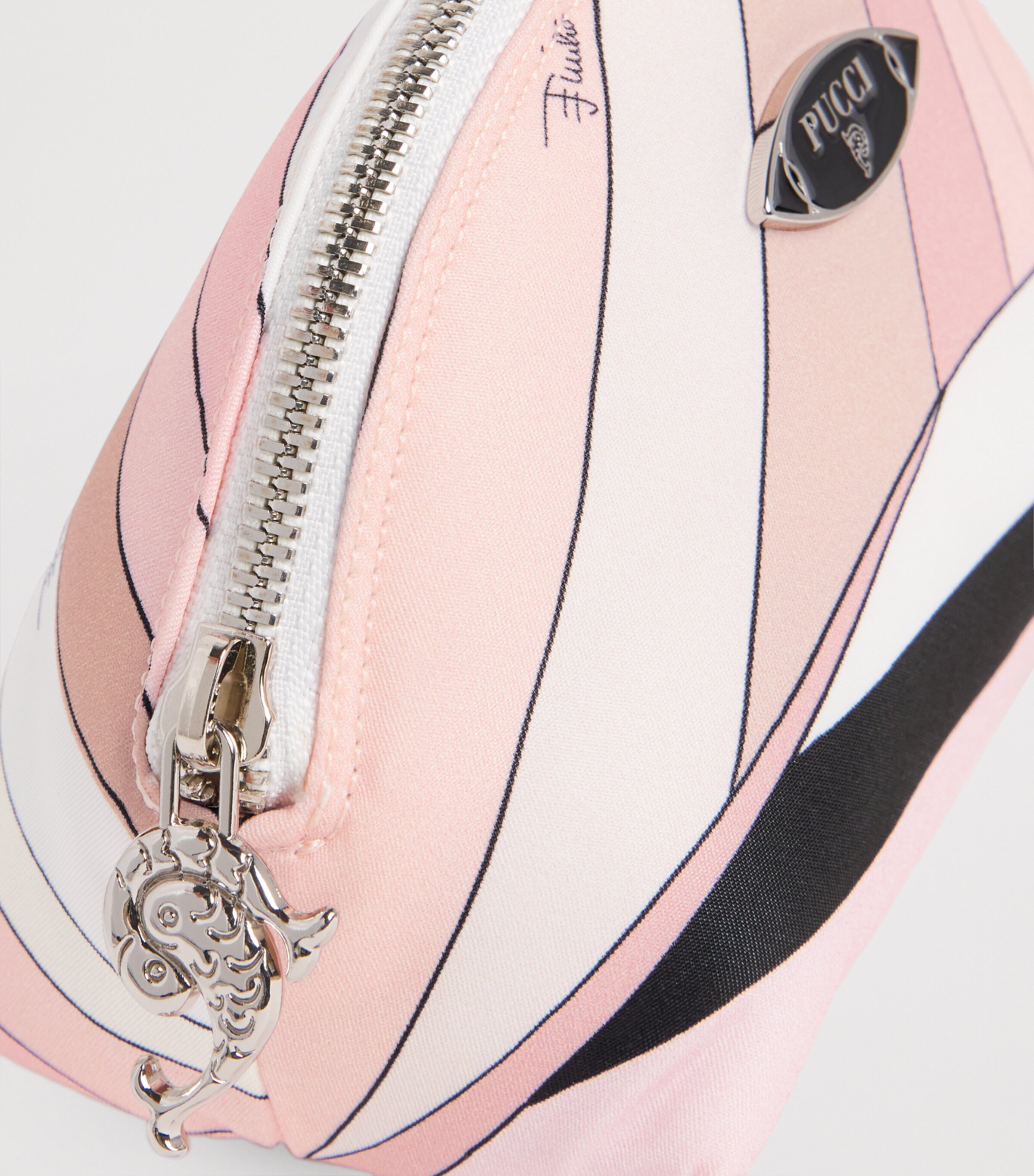 Printed Make-Up Pouch 007 NUDE Image 4