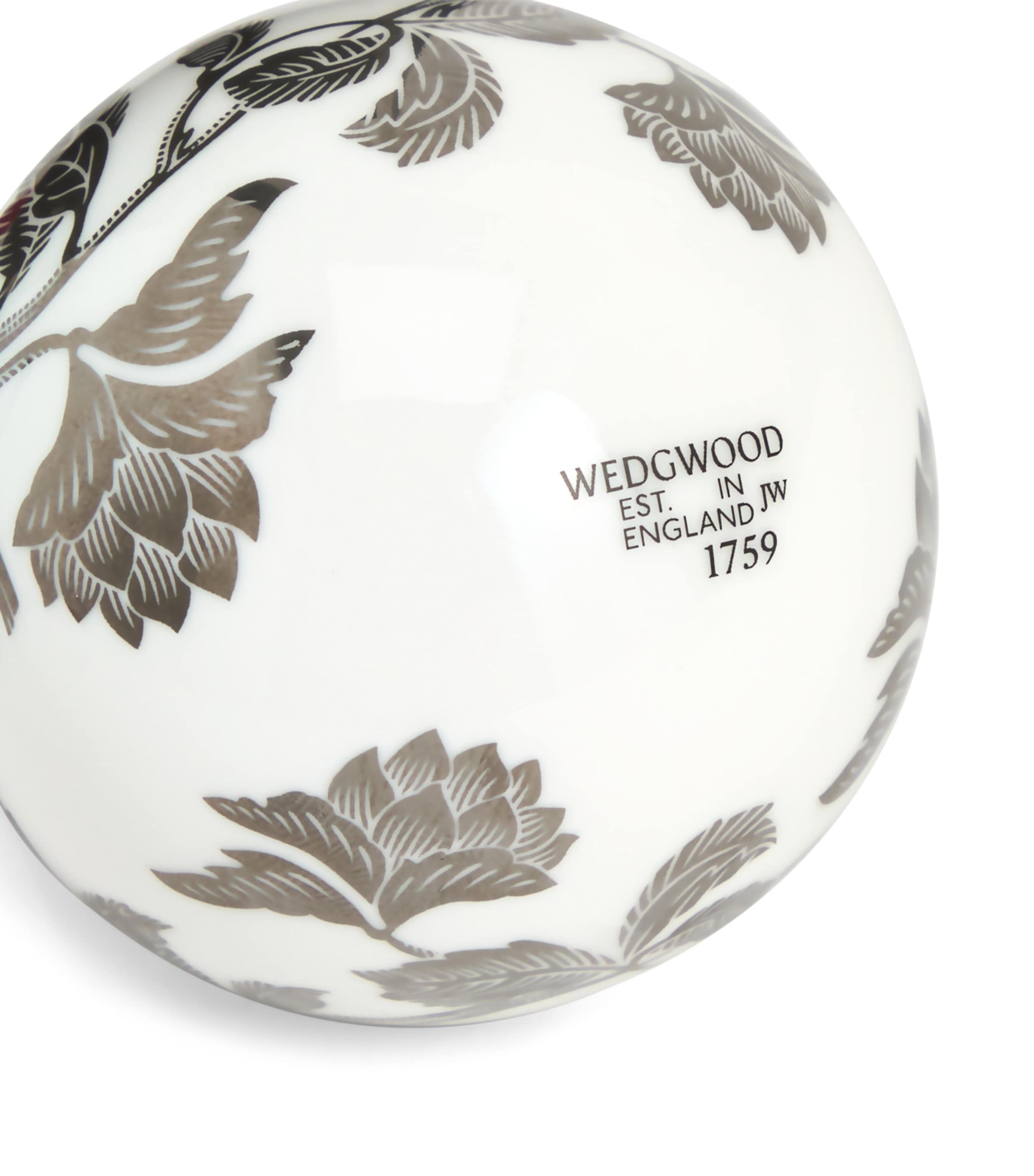 Fine Bone China Silver Tonquin No.1 Bauble SILVER Image 4