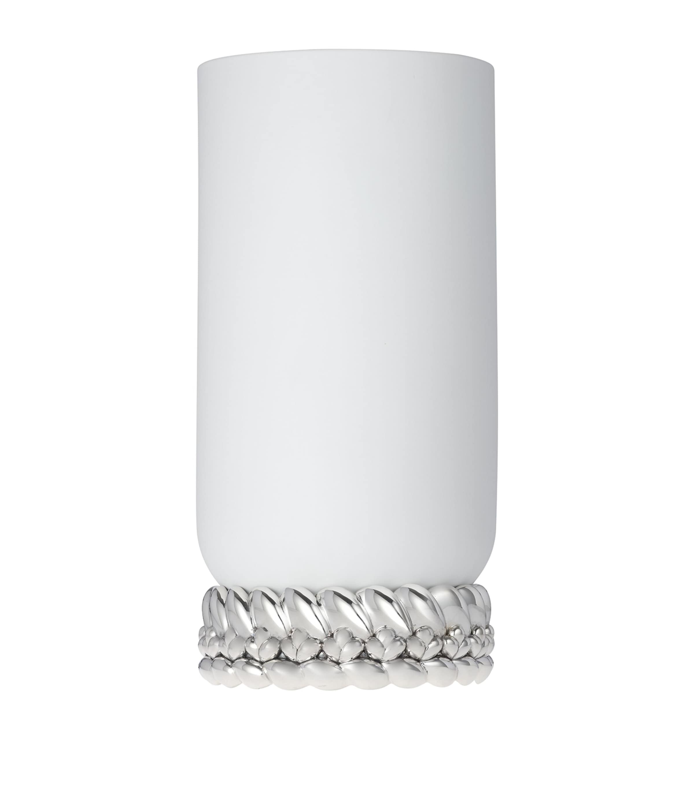 Porcelain Babylone Vase (31cm) WHITE Image 1