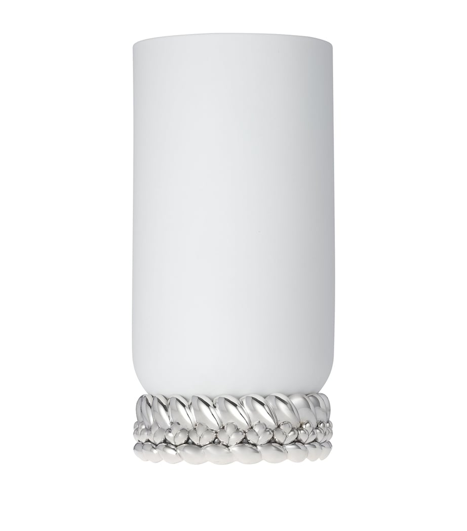 Porcelain Babylone Vase (31cm) WHITE Image 1