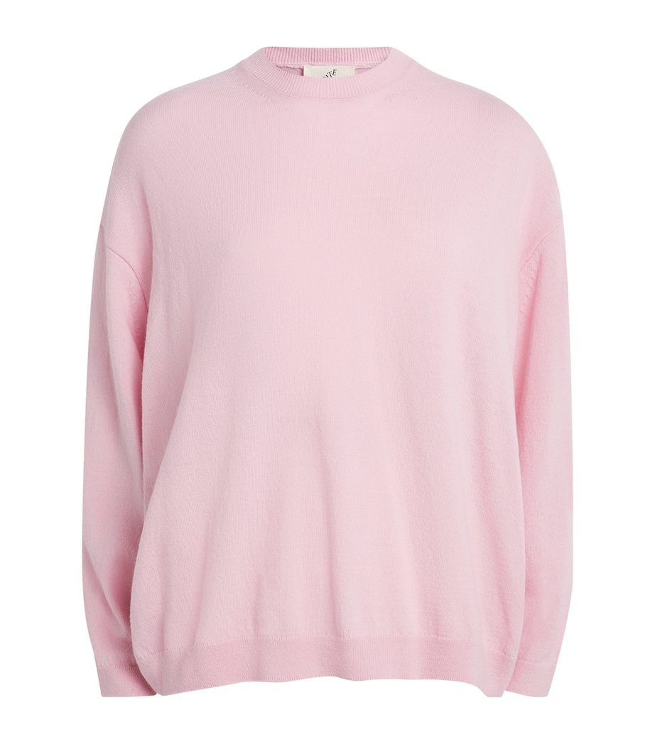 BITE Studios Womens Wool Noe Sweater Rose Pink Image 1