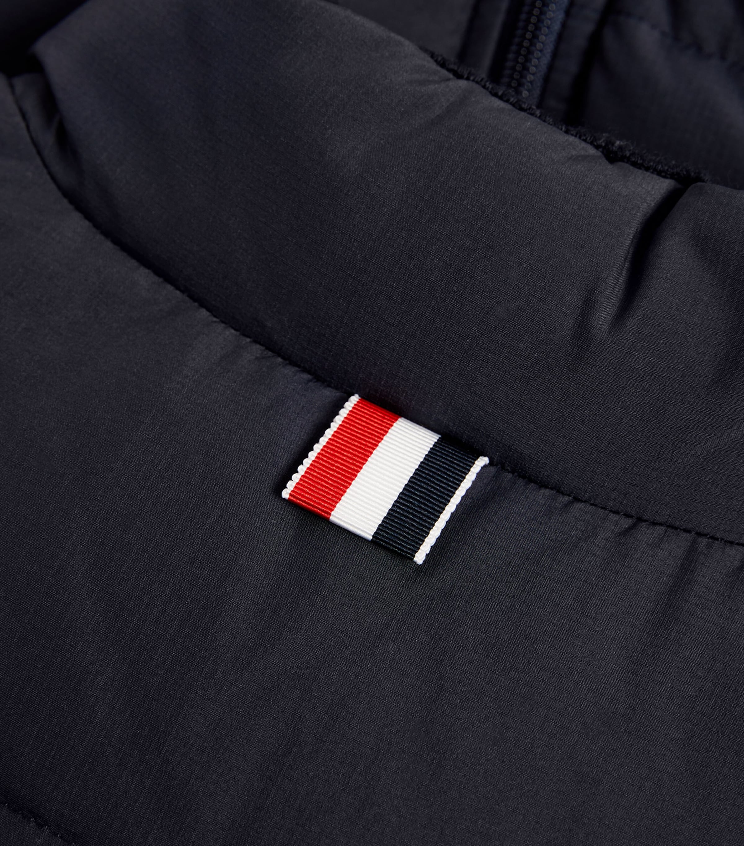 Thom Browne Kids Down 4-Bar Puffer Gilet (2-12 Years) Navy Image 3