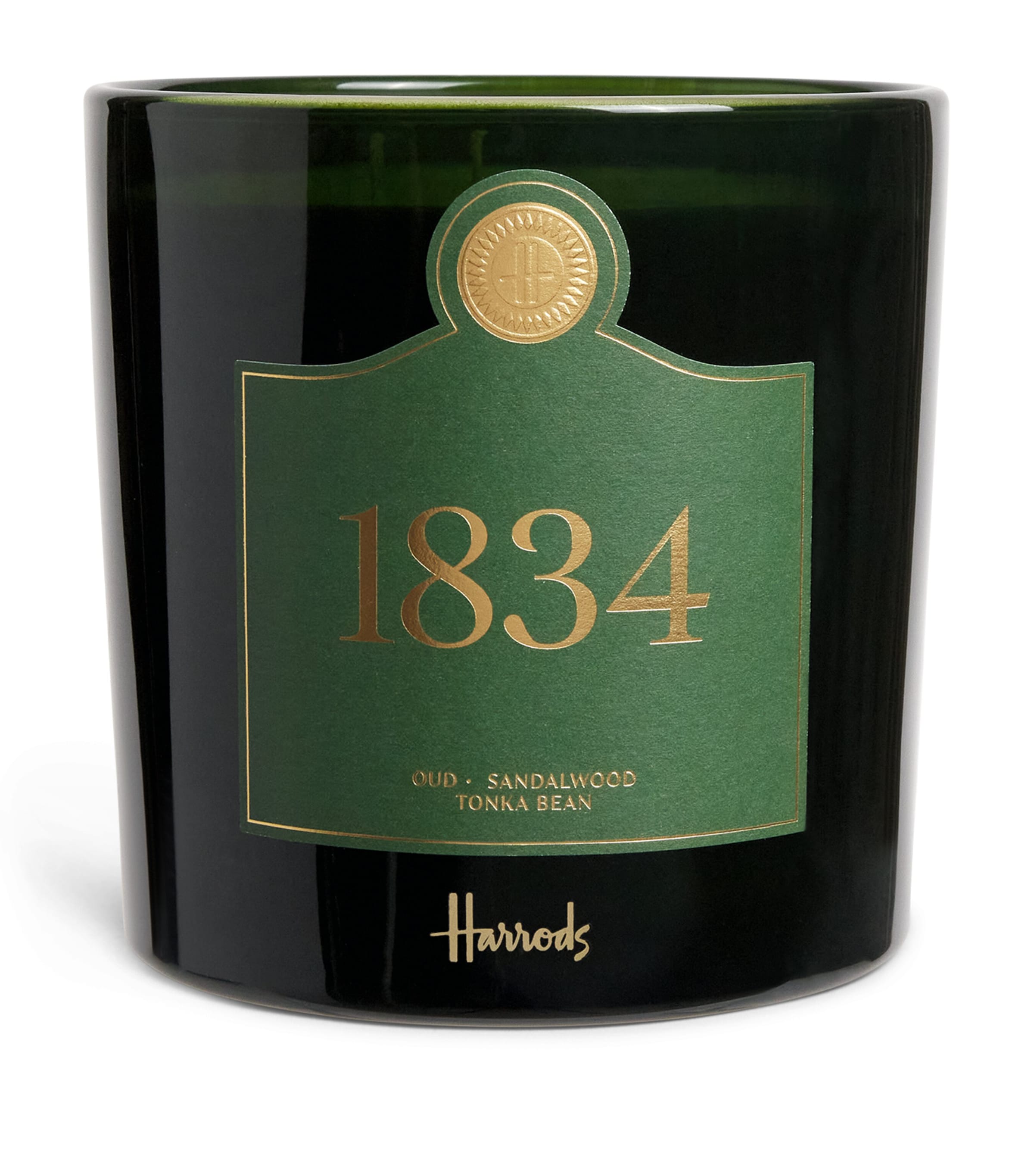 Harrods 1834 Scented Candle (700g) Ivory Image 1
