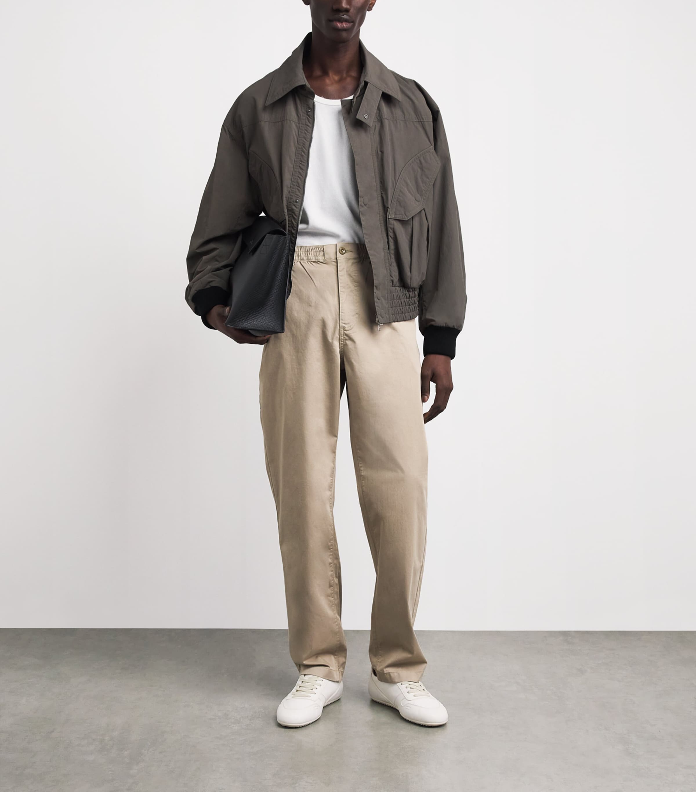 PAIGE Mens Eberton Chinos Khaki Image 2