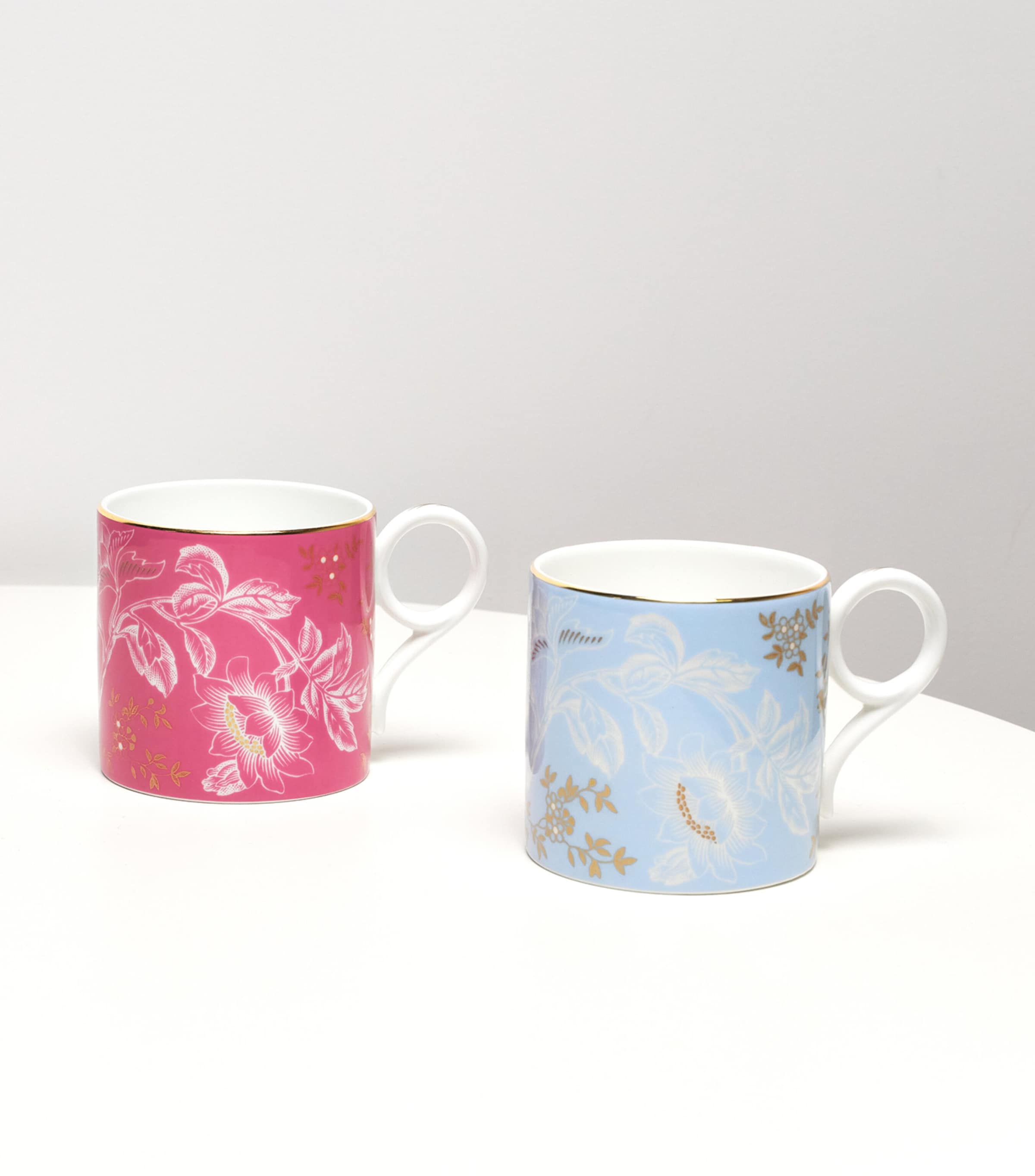 Wedgwood Wonderlust Pink Tonquin Mug (300ml) Pink Image 2