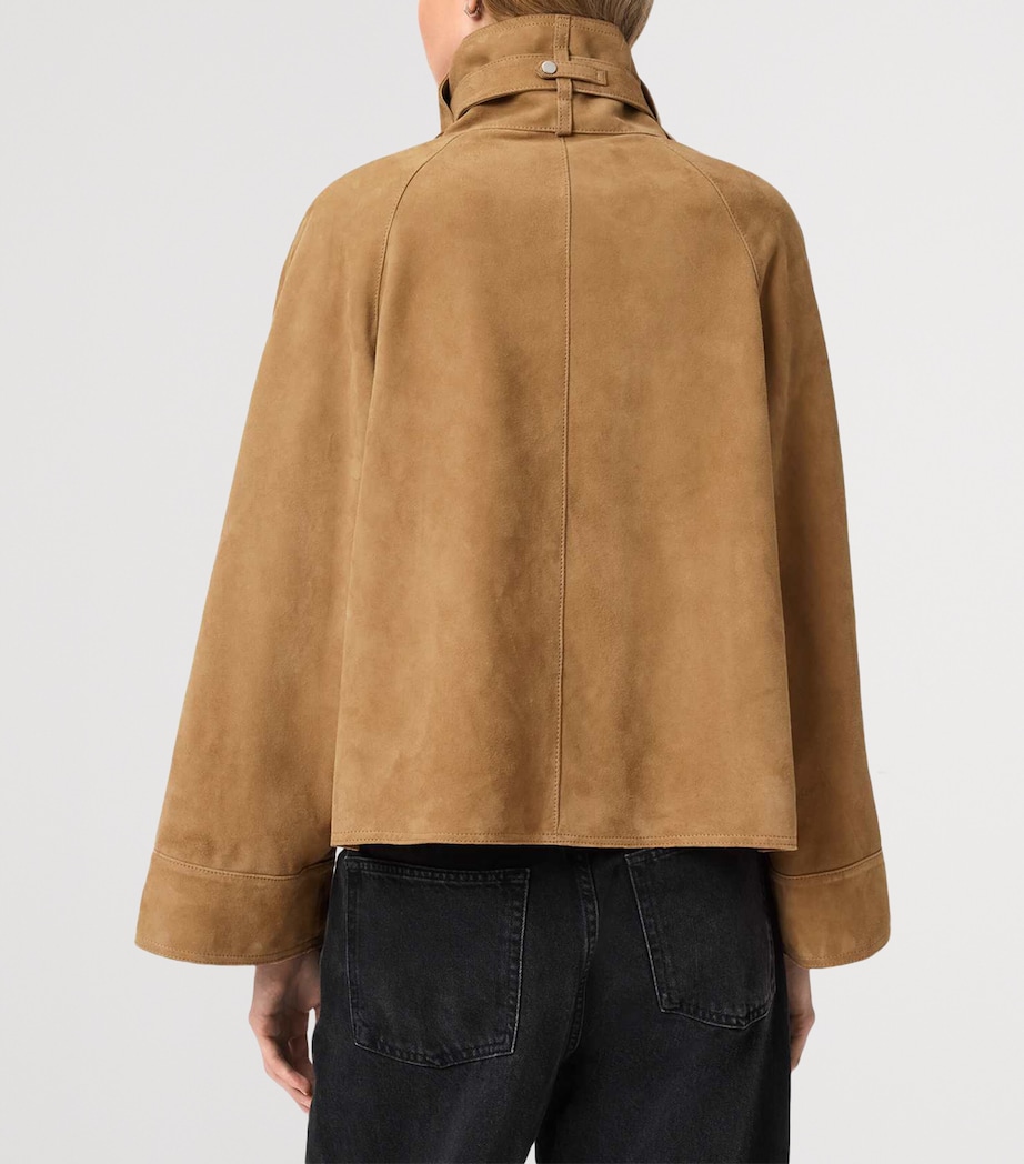 Suede Rhone Jacket CAMEL BROWN Image 4