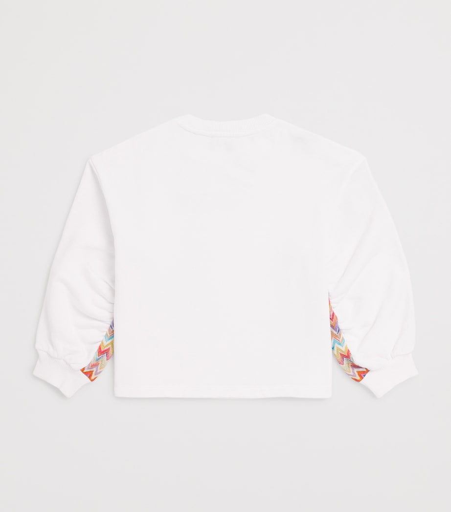 Missoni Kids Zigzag Logo Sweatshirt (4-14 Years) Image 2