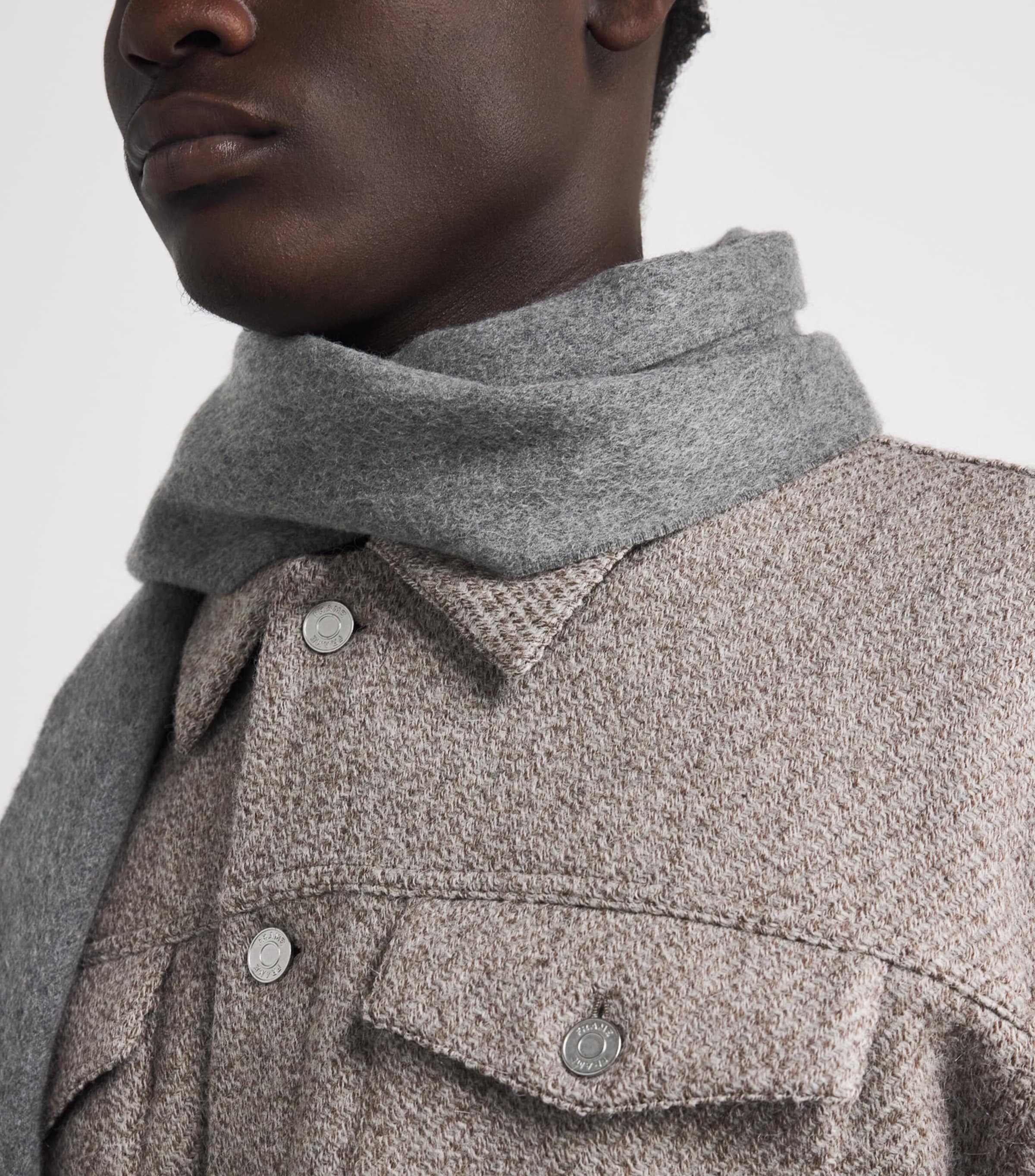 Wool-Alpaca Trucker Jacket LTTP Image 6