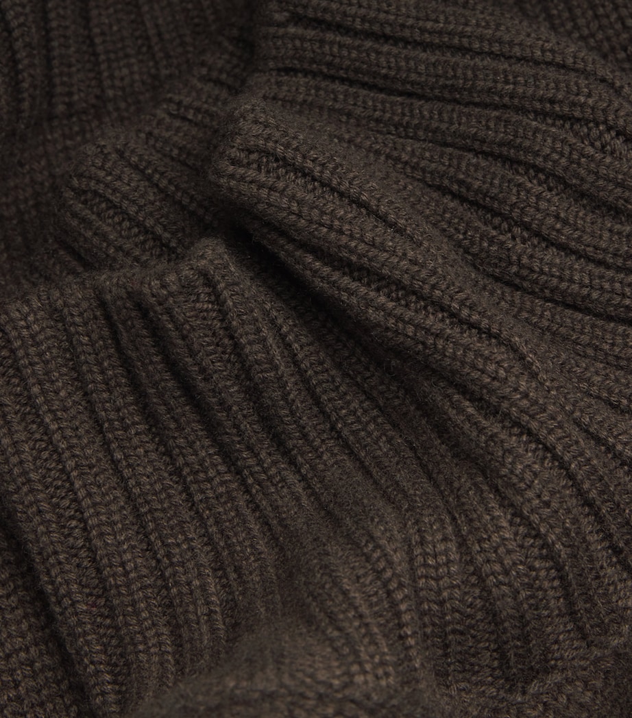Wool-Cashmere Nola Sweater CHOCOLATE Image 5