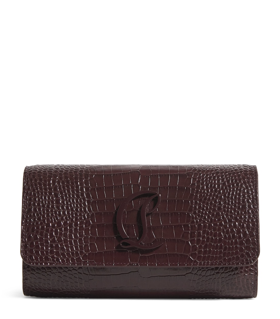 Loubi54 Alligator-Embossed Leather Chain Wallet R813 Image 1