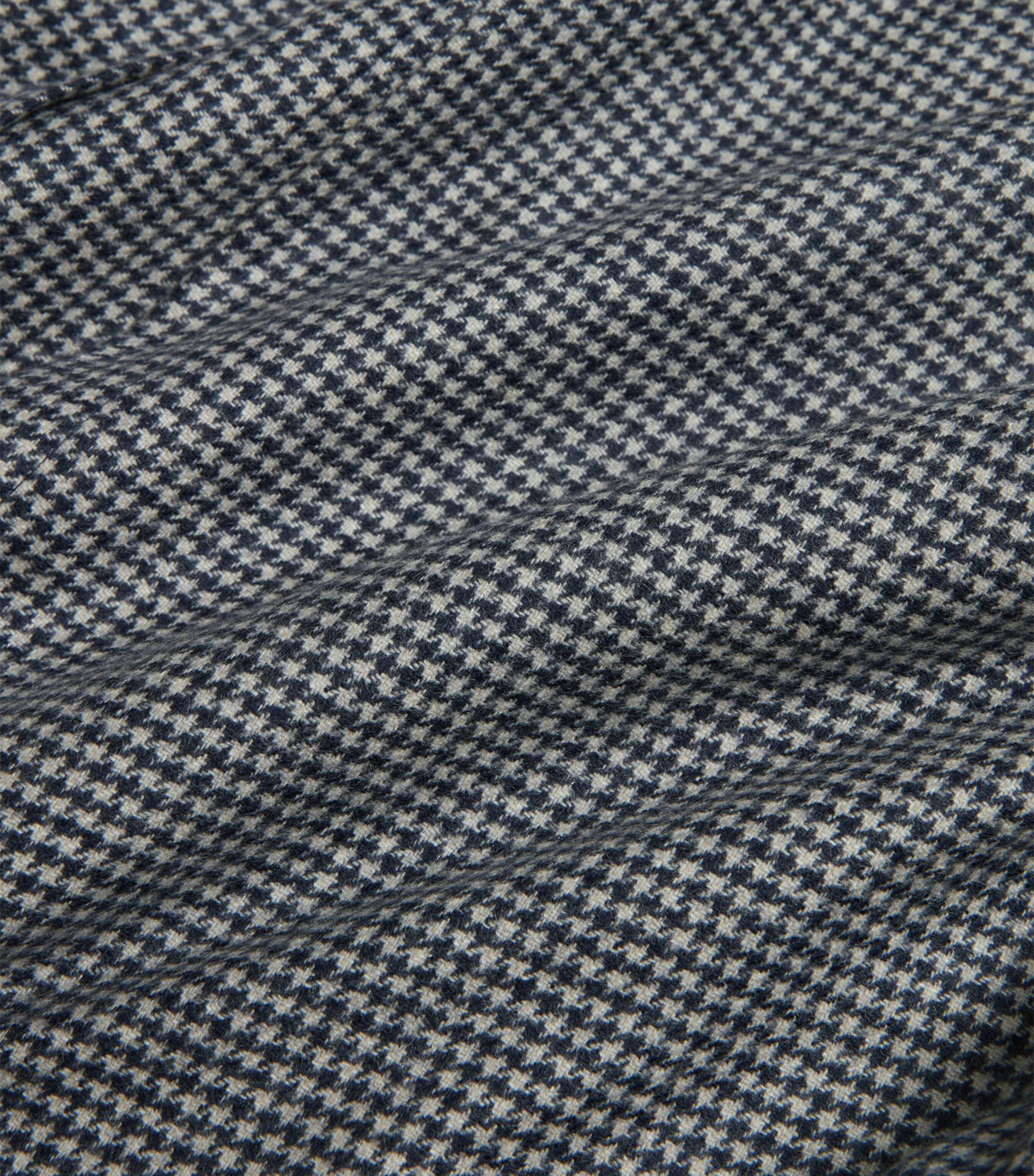 Cashmere Belted Balmacaan Overcoat 410NAVY Image 6