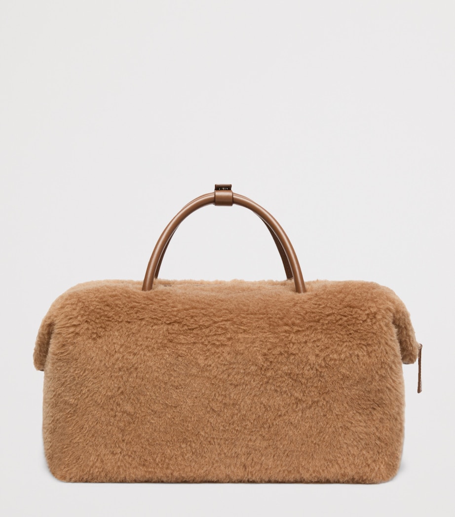 Max Mara Teddy Top-Handle Bag Camel Image 4