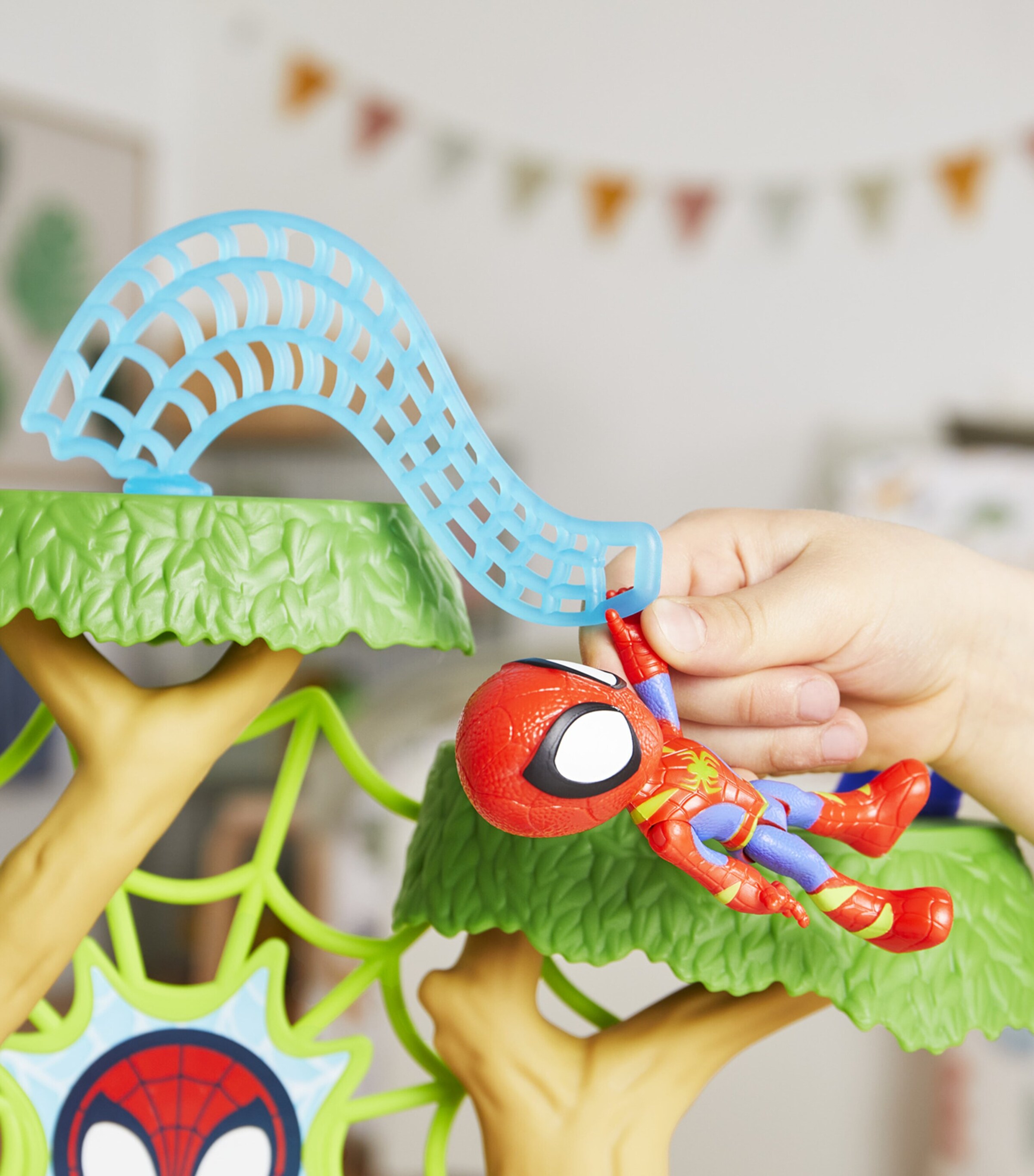 Marvel Marvel Spidey and His Amazing Friends Dino-Webs Treehouse Image 6