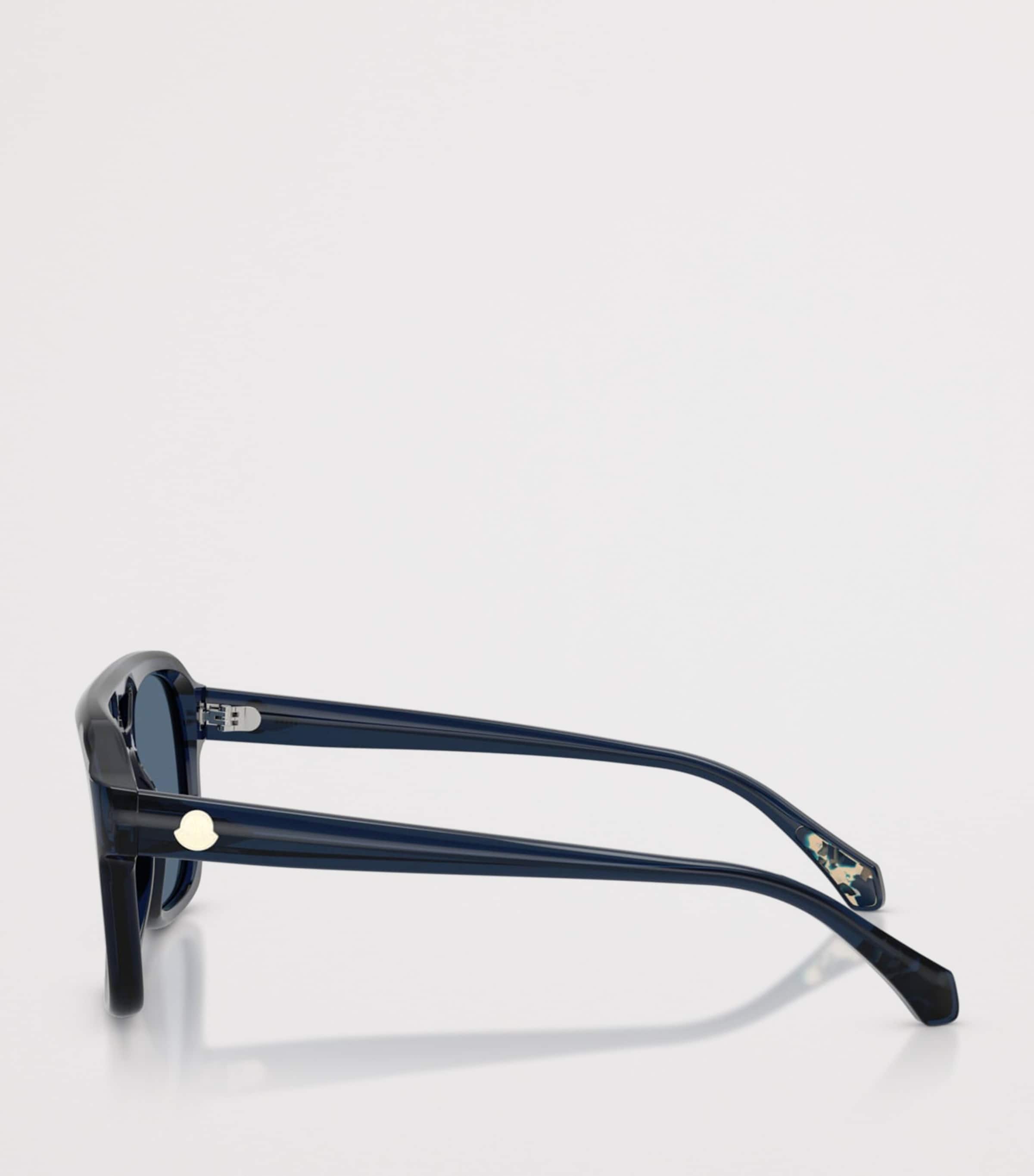 Moncler Vantos Pillow Sunglasses Blue Image 3