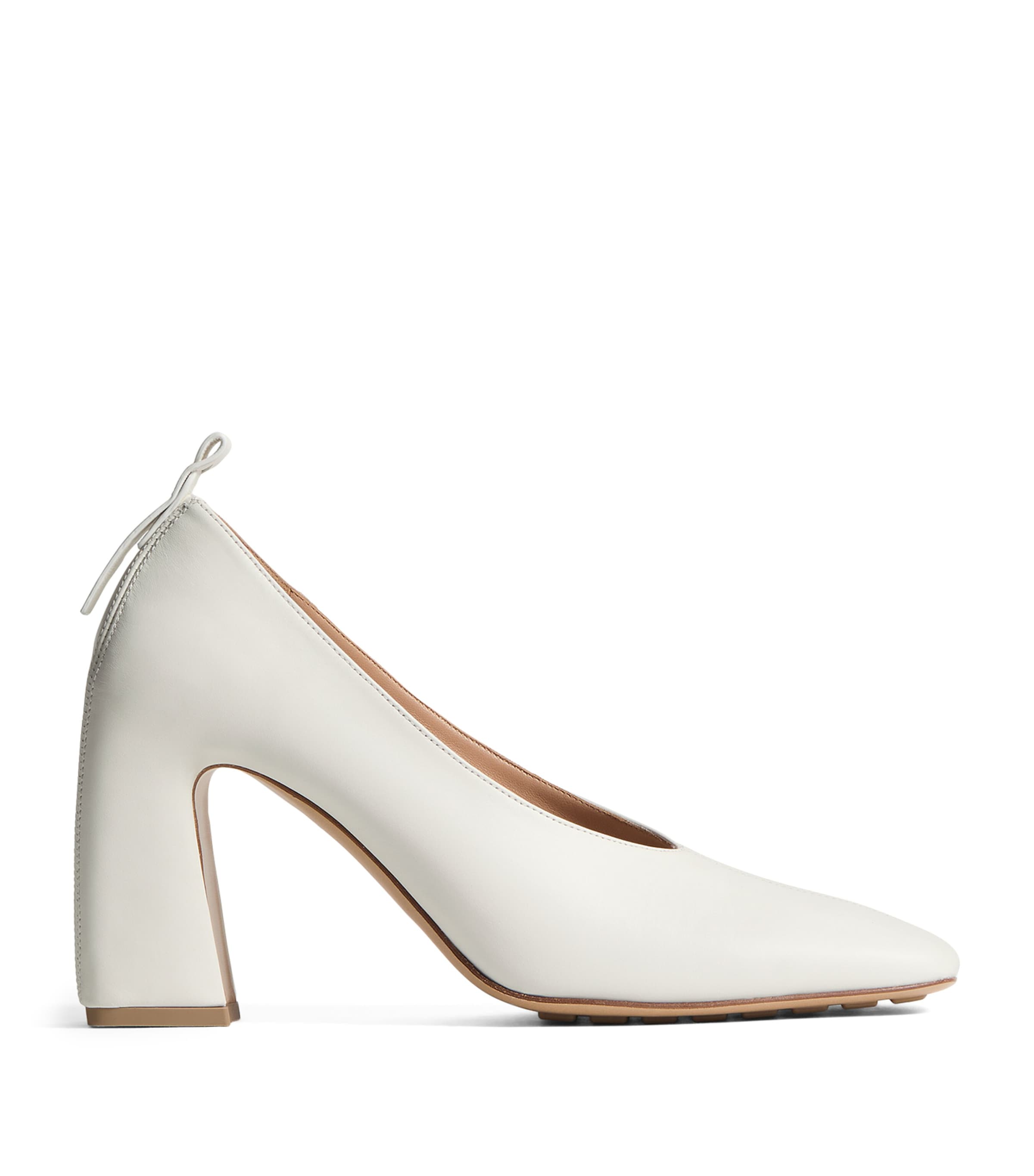 Bottega Veneta Calfskin Loop-Detail Pumps 90 Image 1
