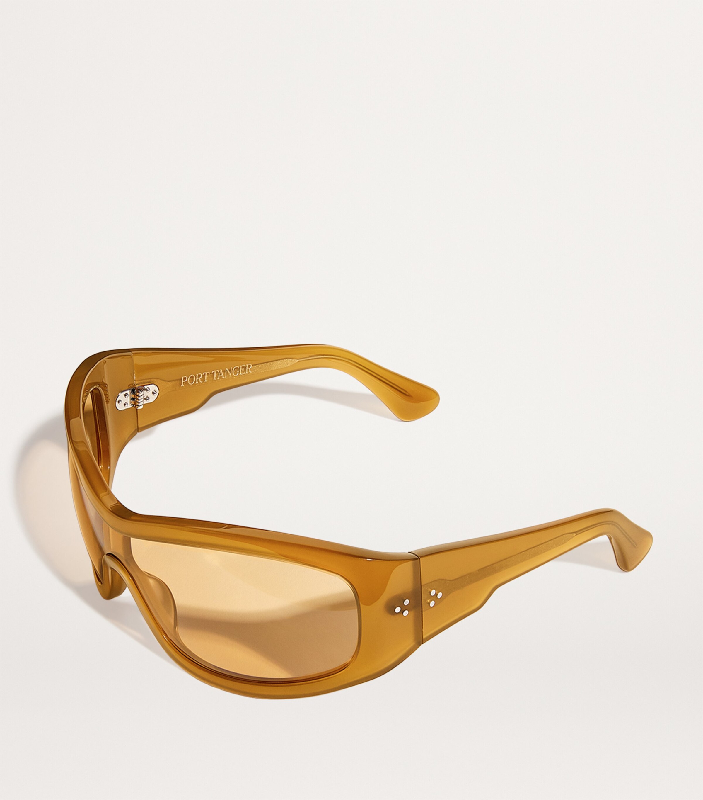 Port Tanger Acetate Nunny Sunglasses Amber Lens Image 2