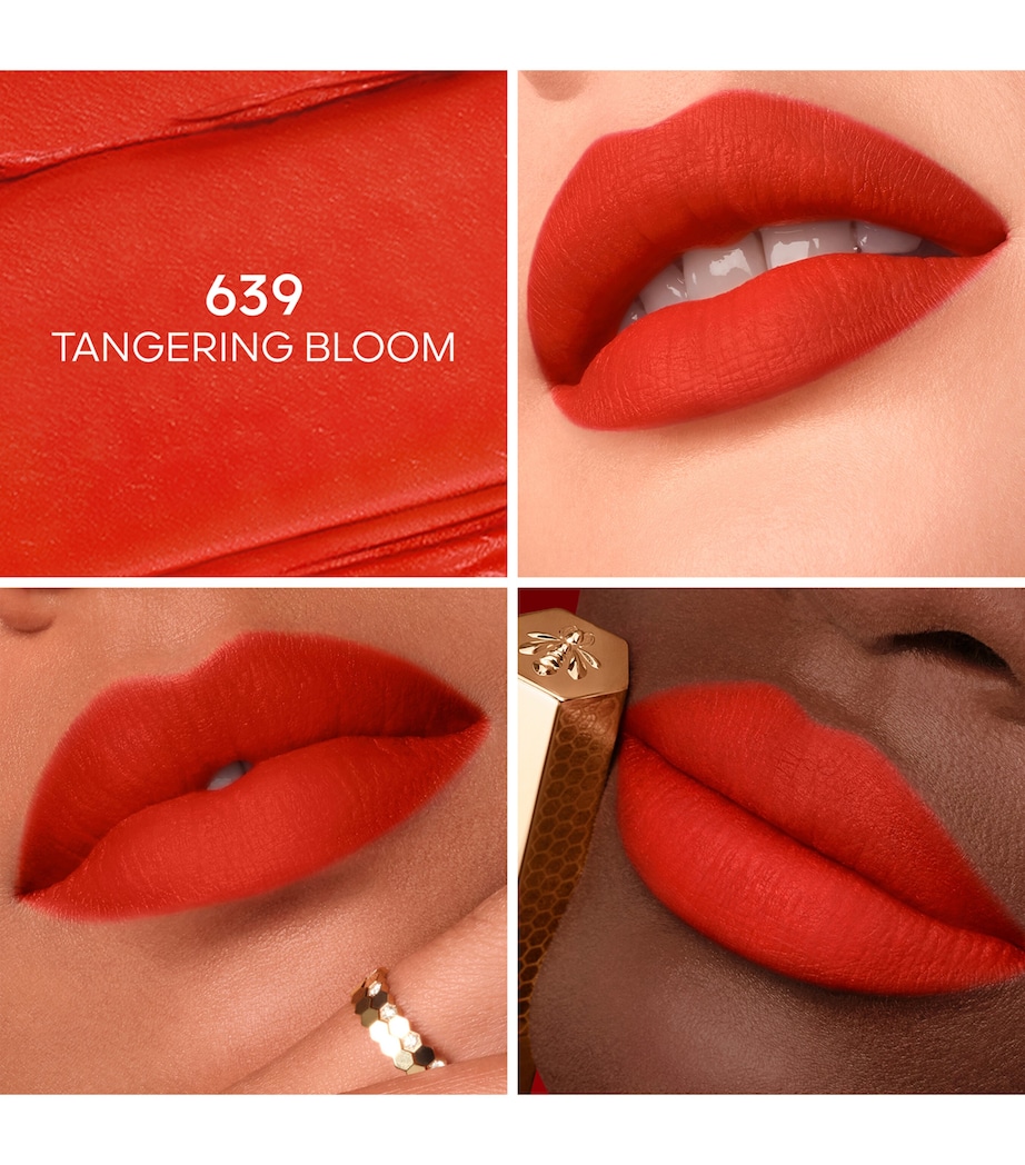 Guerlain KissKiss Honey-Infused Intense Lipstick Tangerine Bloom Image 2