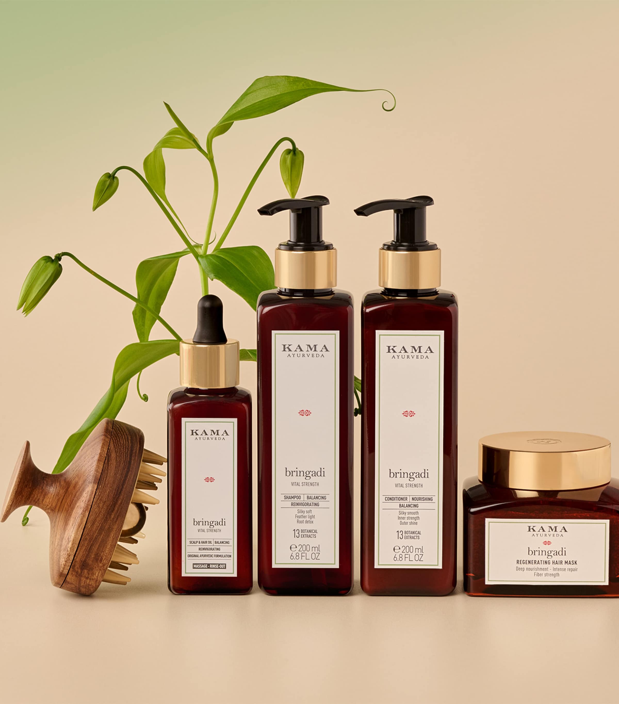 Kansa Scalp Brush NO COLOUR Image 5