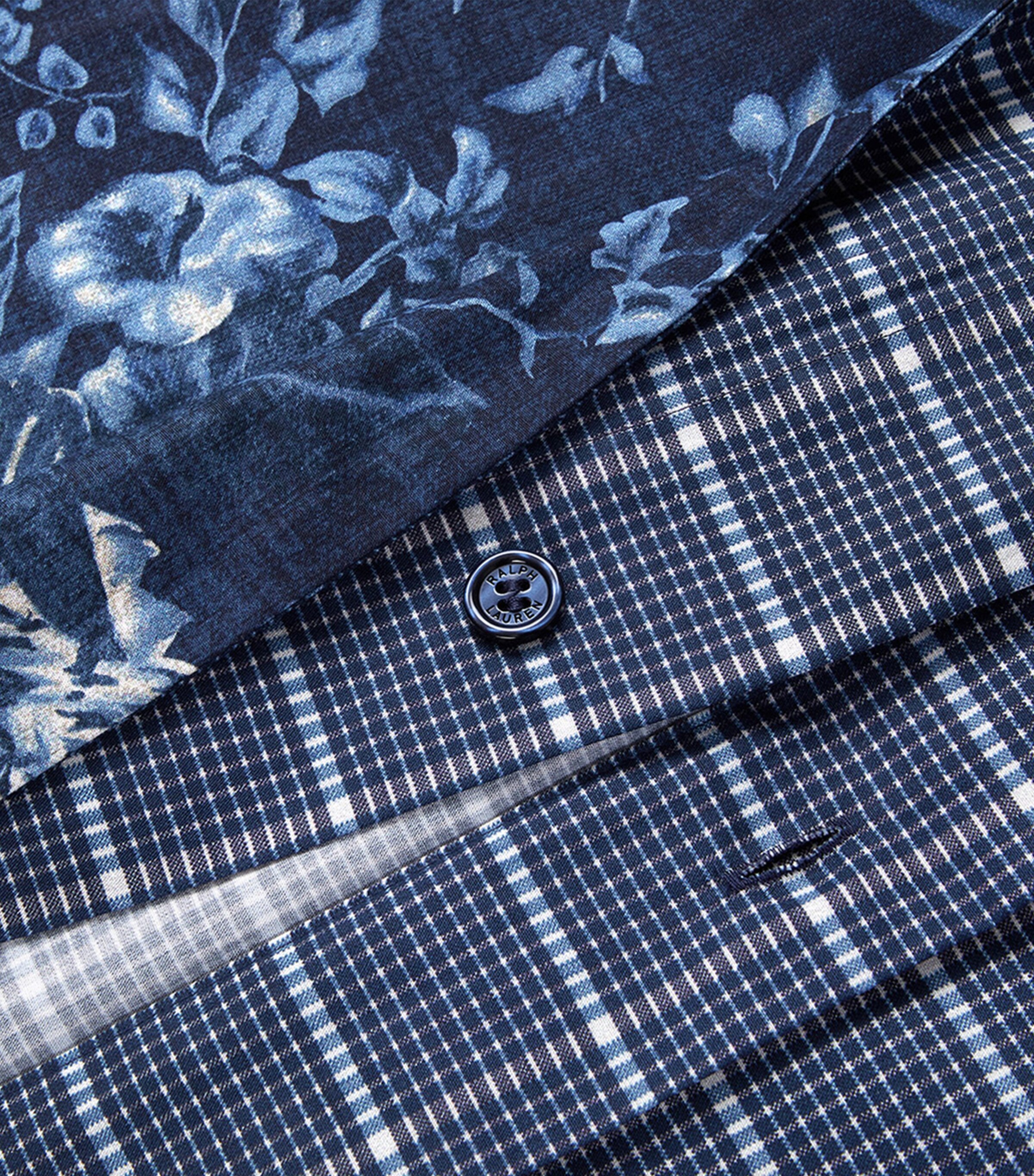 Kathryn King Duvet Cover (240cm x 220cm) INDIGO Image 3