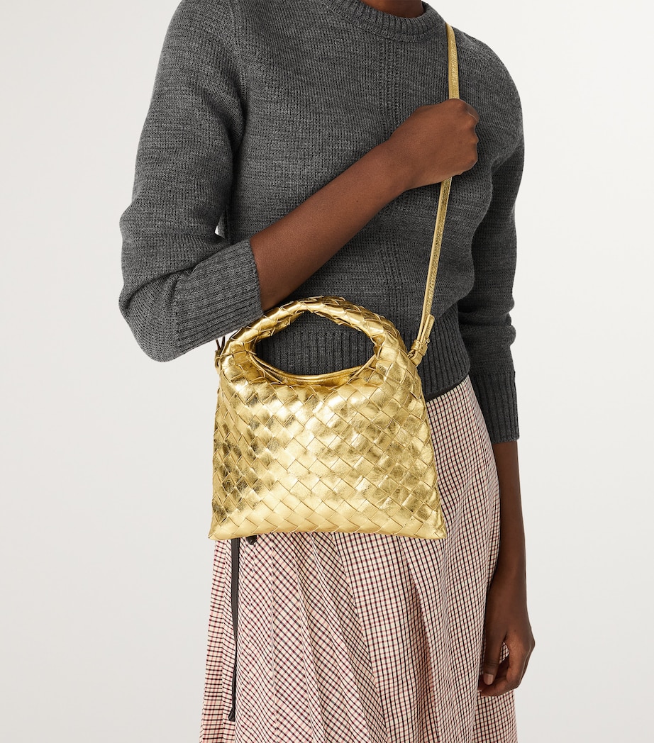 Mini Lambskin Hop Top-Handle Bag 8922 Image 5