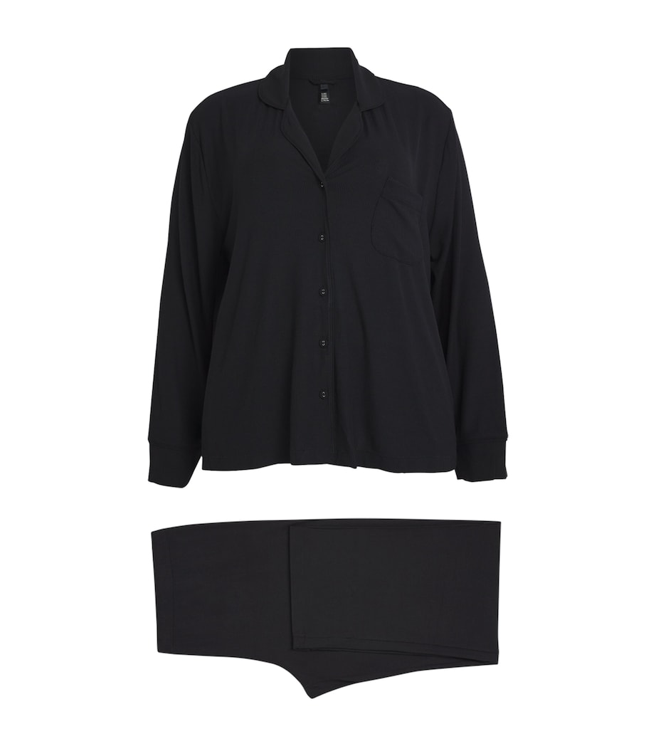 Soft Lounge Ribbed Pyjama Set ONYX Image 1