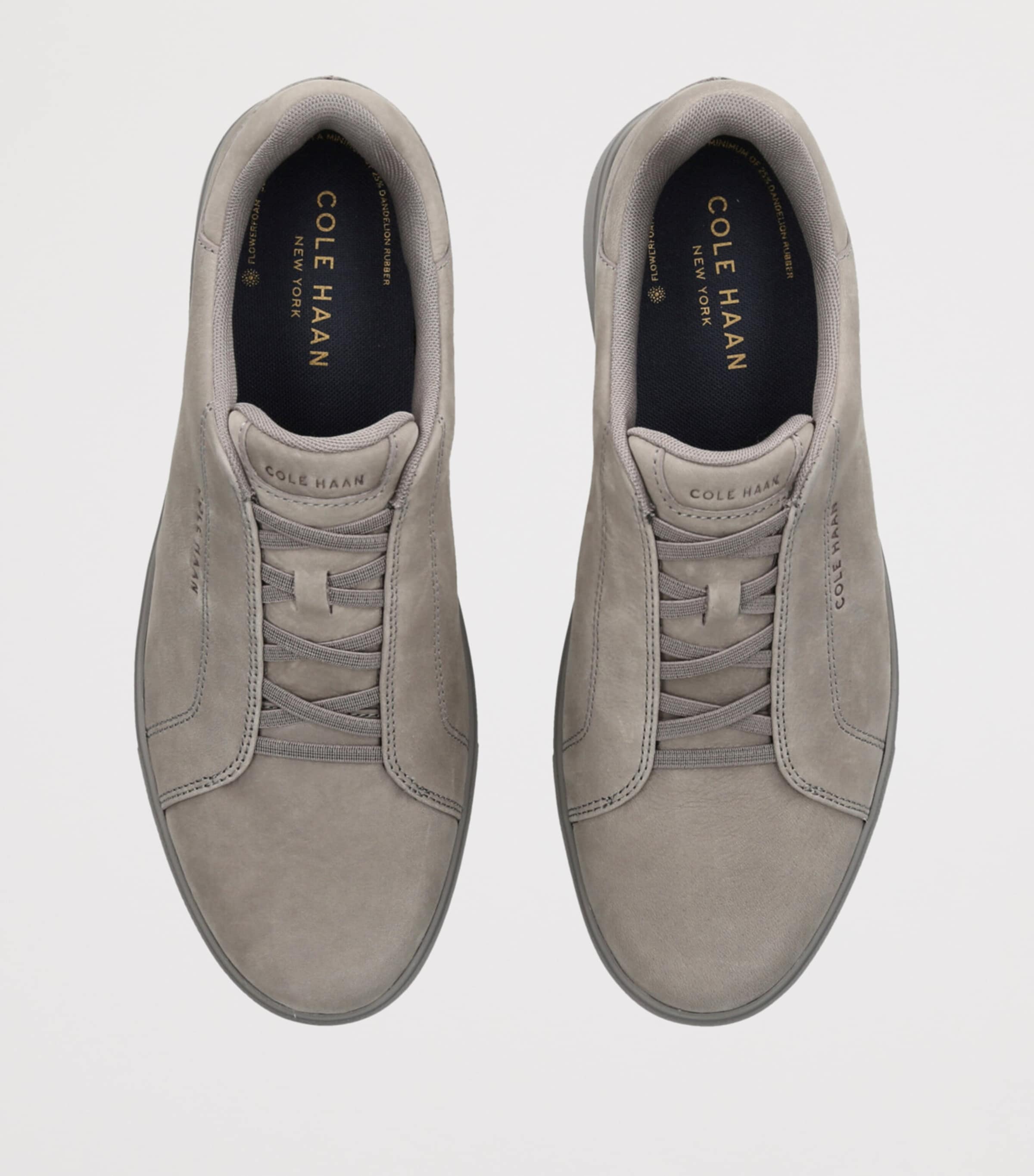 Cole Haan Leather GrandPrø Luxe Slip-On Sneakers Grey/light Image 4