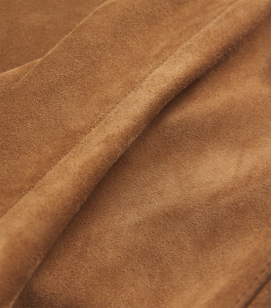 Suede Relaxed Trousers HAZELNUT SUEDE 222 Image 5