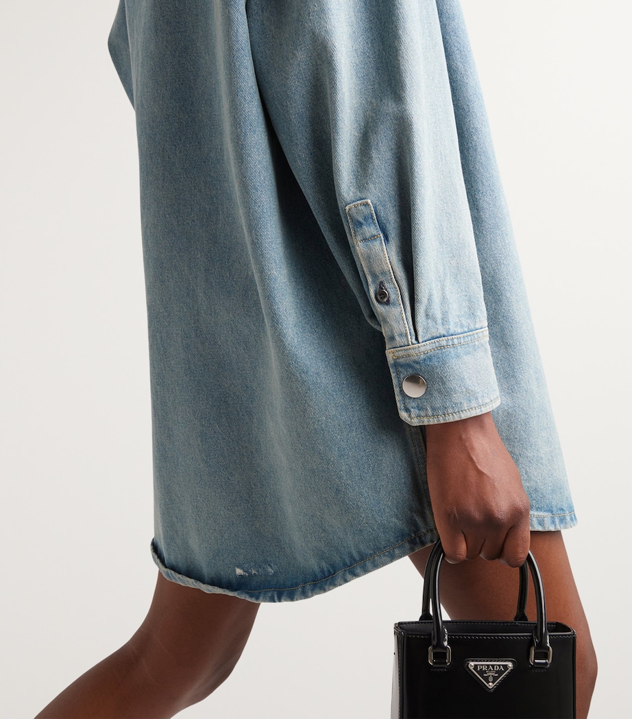 Organic Denim Shirt F0BAN Image 3