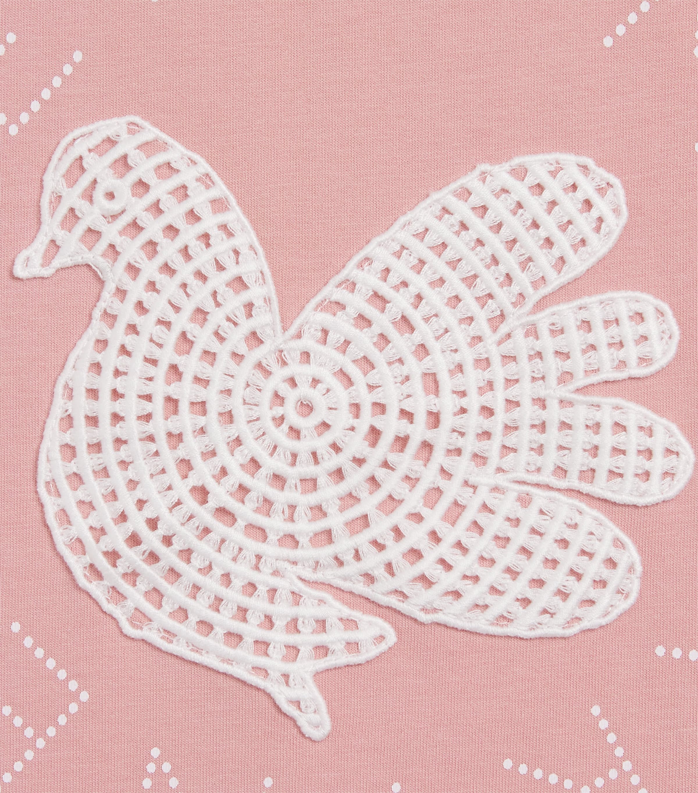 Stella McCartney Kids Cotton Dove T-Shirt (3-14 Years) Pink Image 3