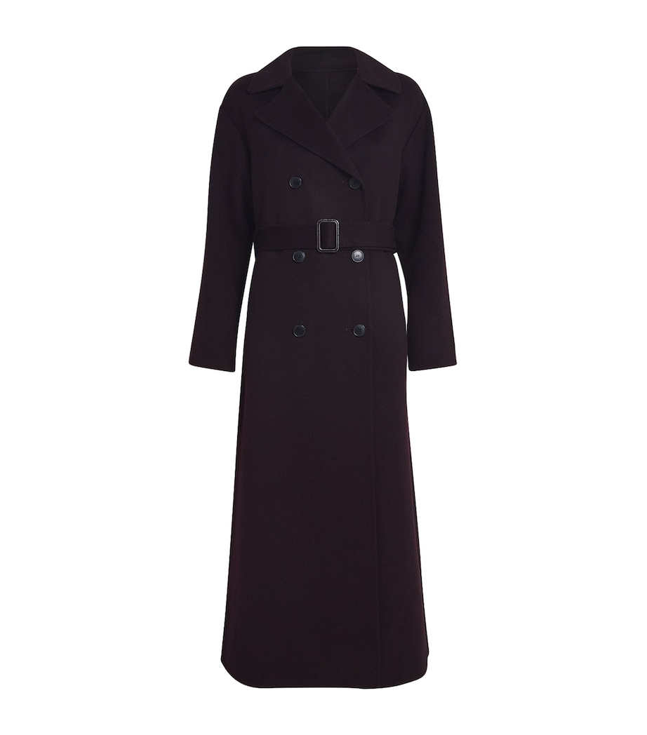 Wool-Cashmere Double-Breasted Coat B3196 Image 1