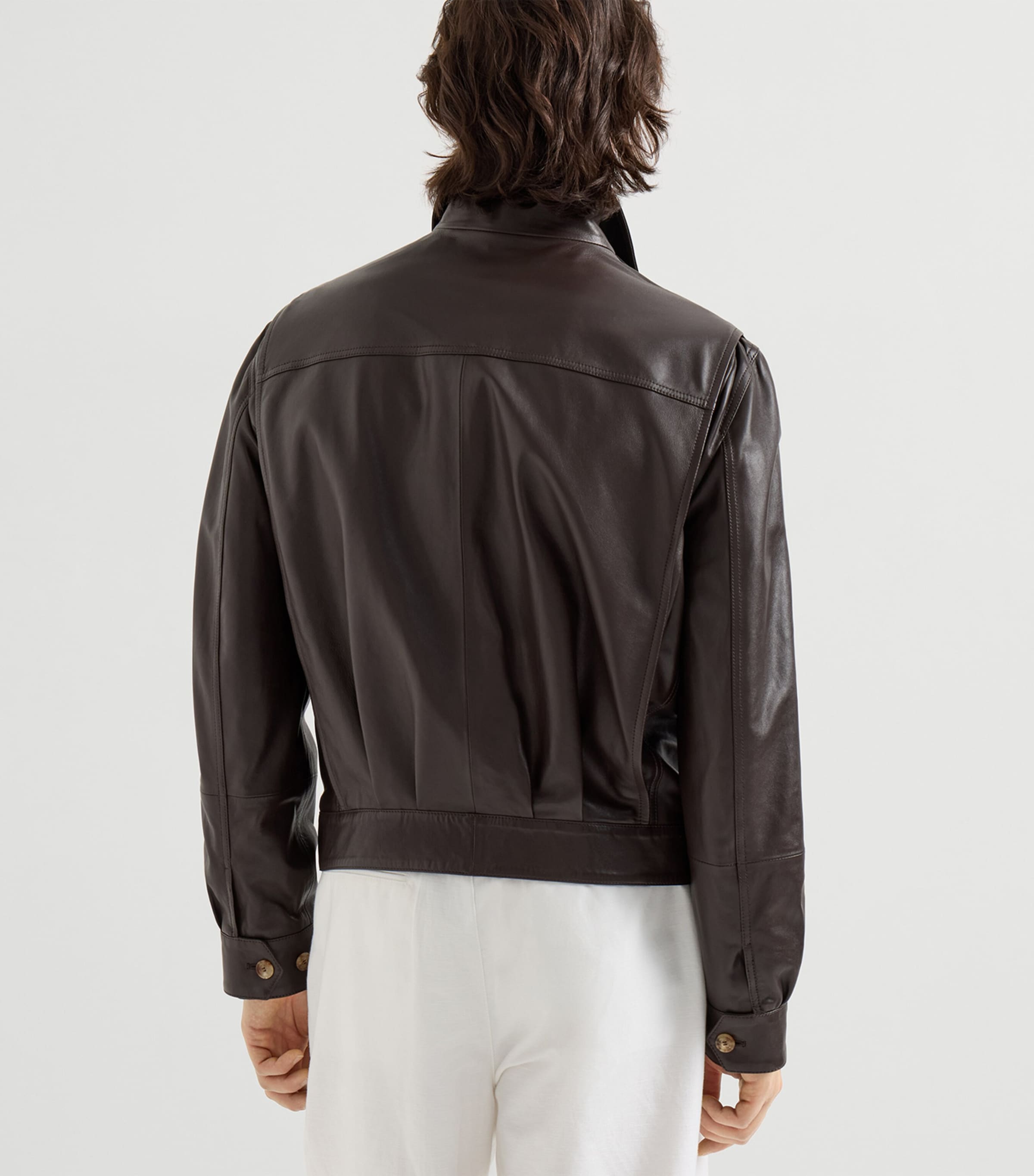 Nappa Leather Jacket CQV27 Image 3
