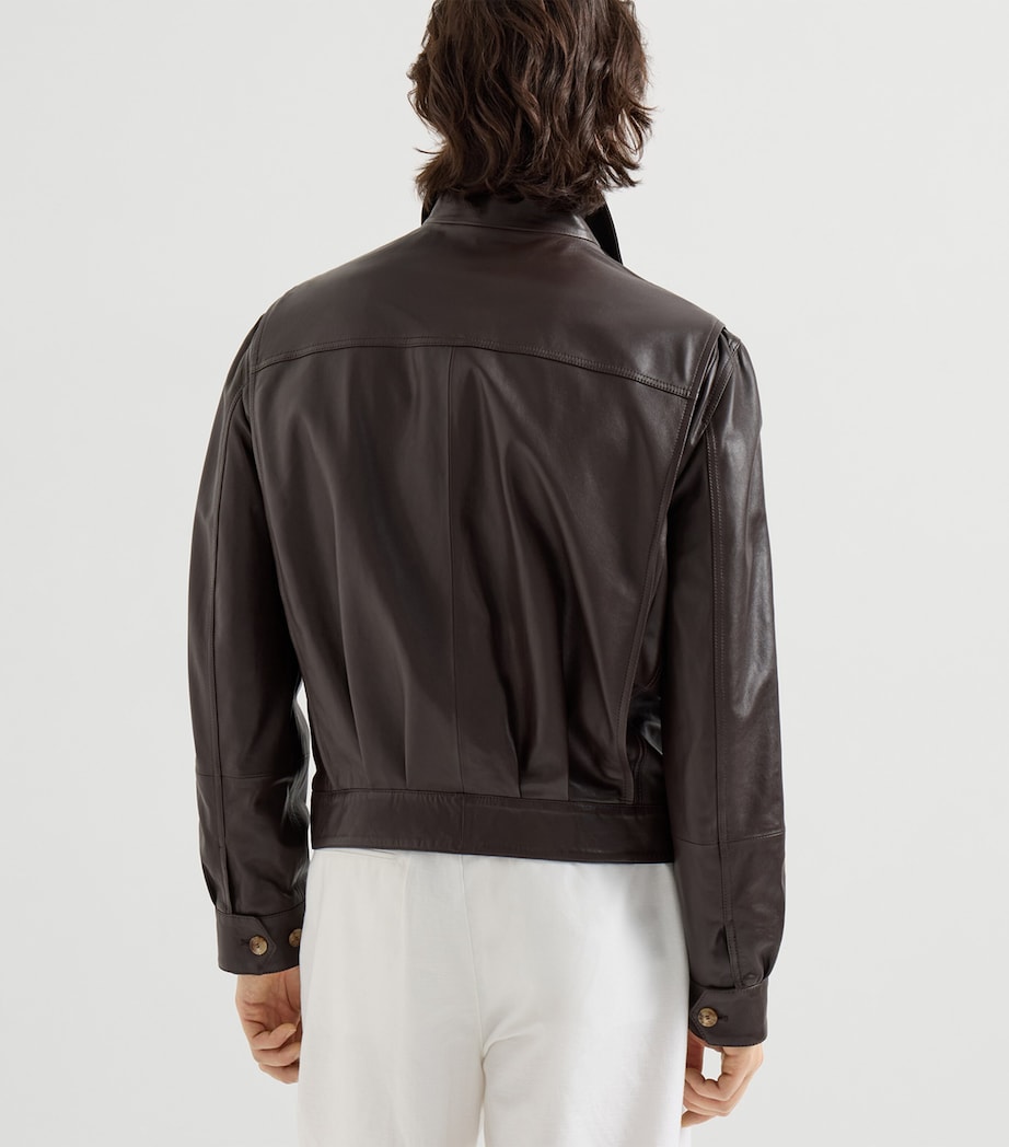 Nappa Leather Jacket CQV27 Image 3