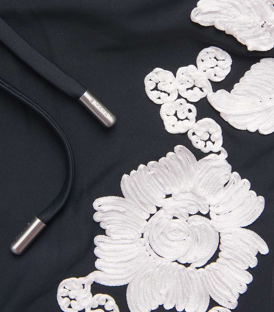 Embroidered Juniper Swimsuit BLACK MULTI Image 4