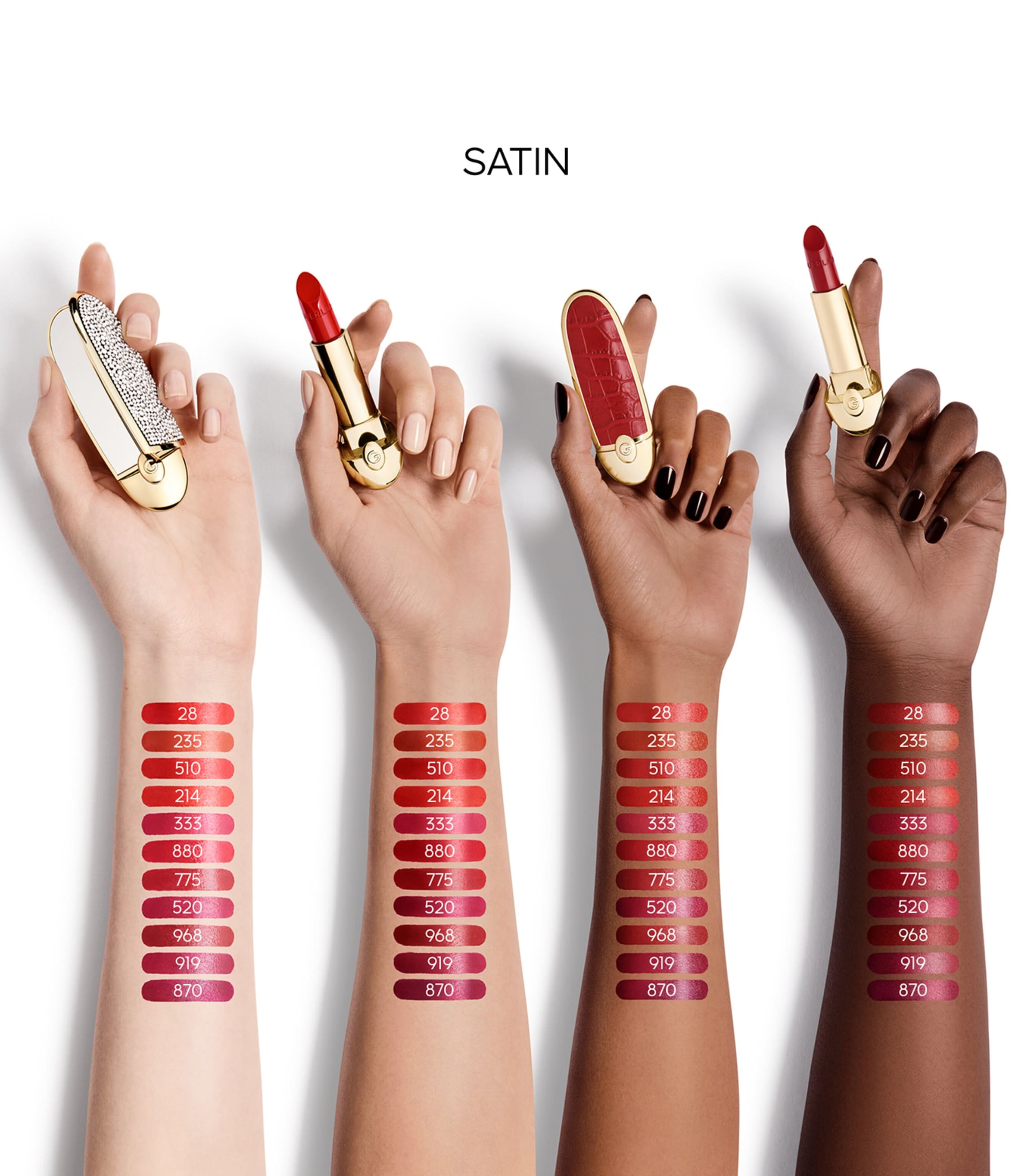 Rouge G Ultra-Care Satin Lipstick - Refill 775 ROUGE BORDEAUX Image 4