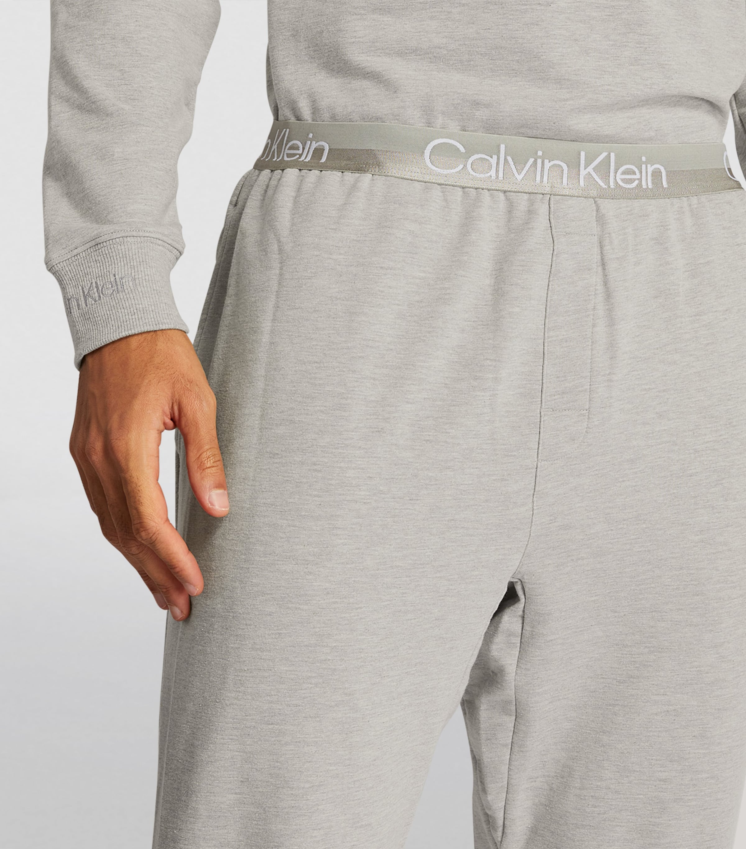 Modern Structure Sweatpants GREY HEATHER Image 6