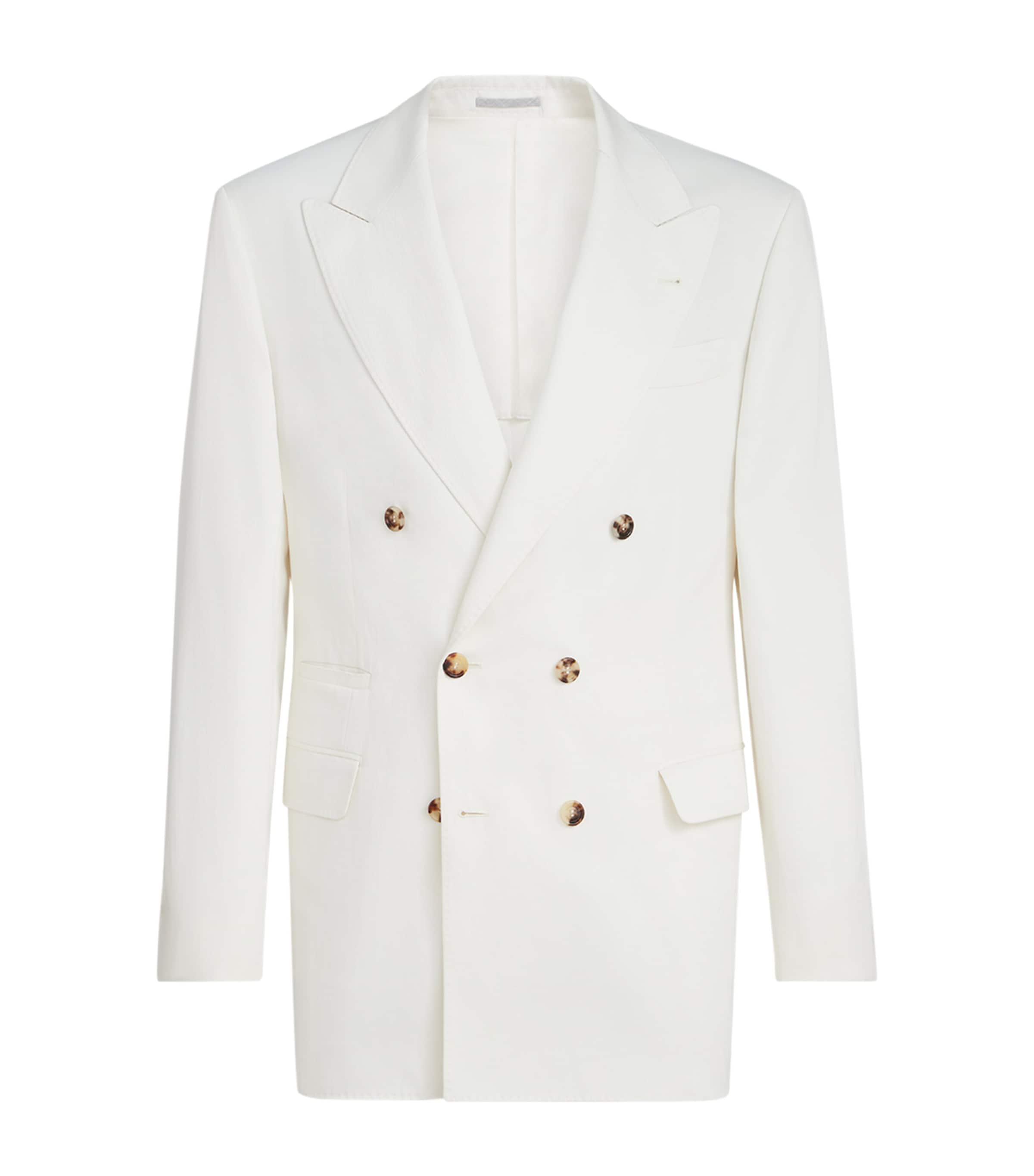 Délavé Silk and Linen Twill Blazer C1010 Image 1