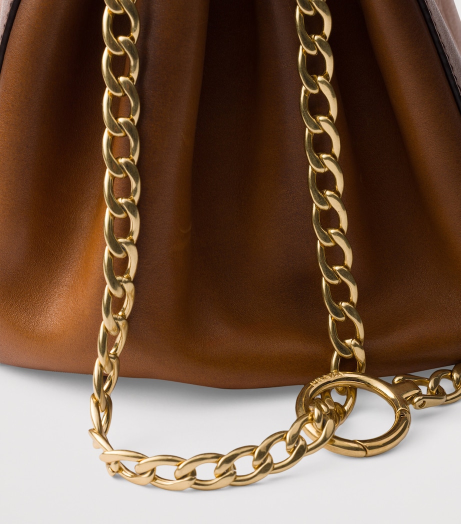 Small Leather Tumulte Shoulder Bag F0046 Image 5