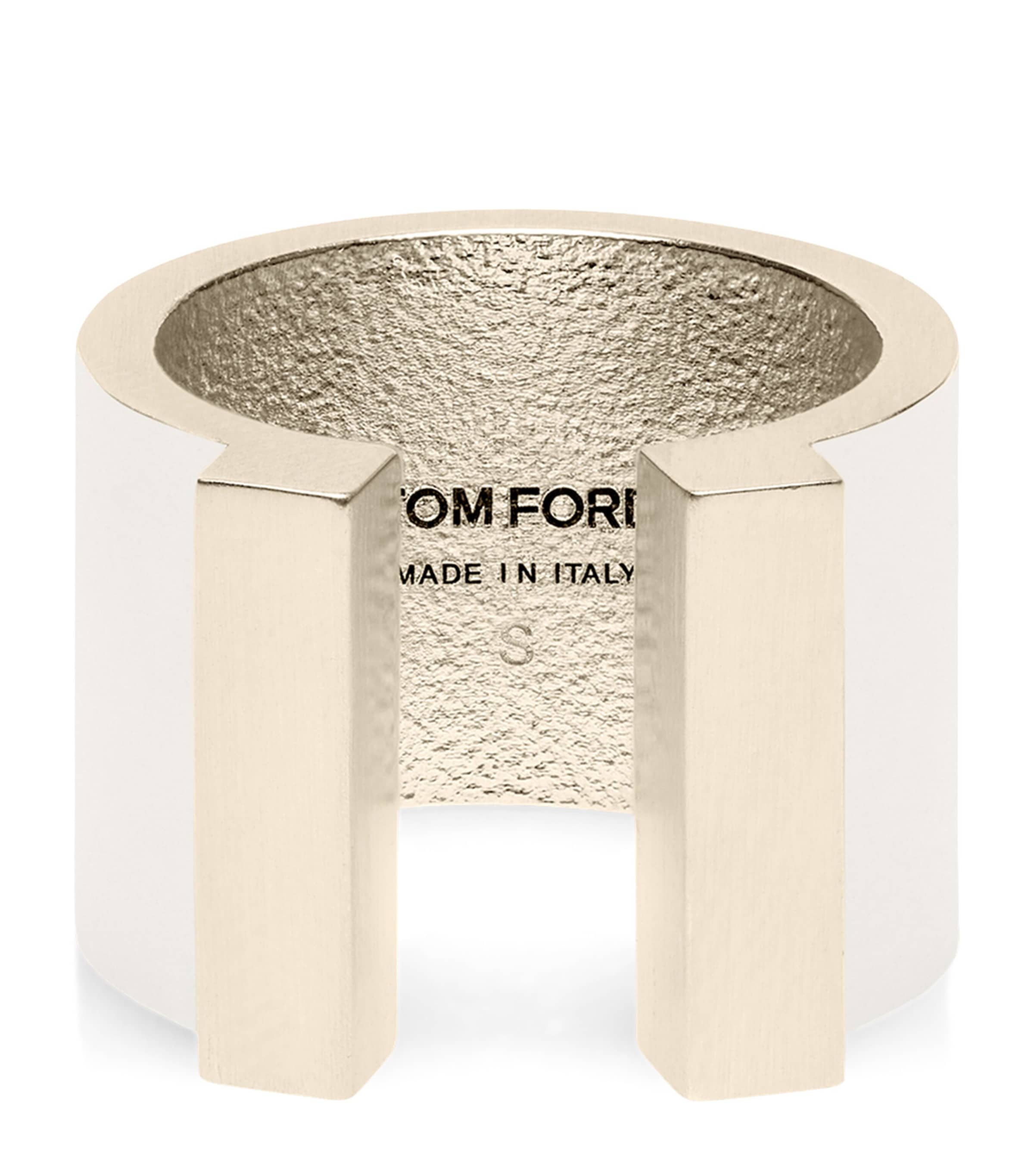 Tom Ford Fera Open Ring In Purple