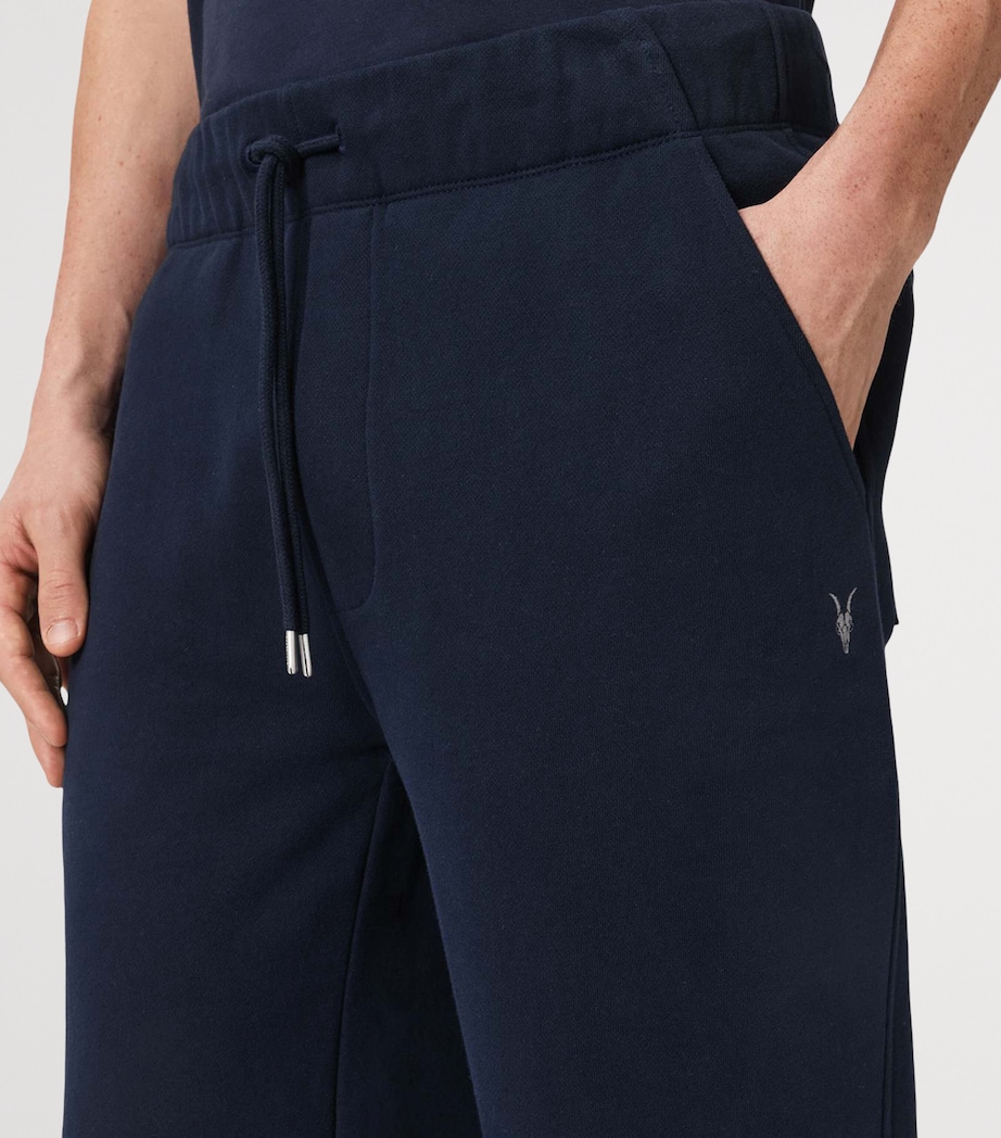 AllSaints Mens Asher Straight Sweatpants Sapphire Blue Image 6