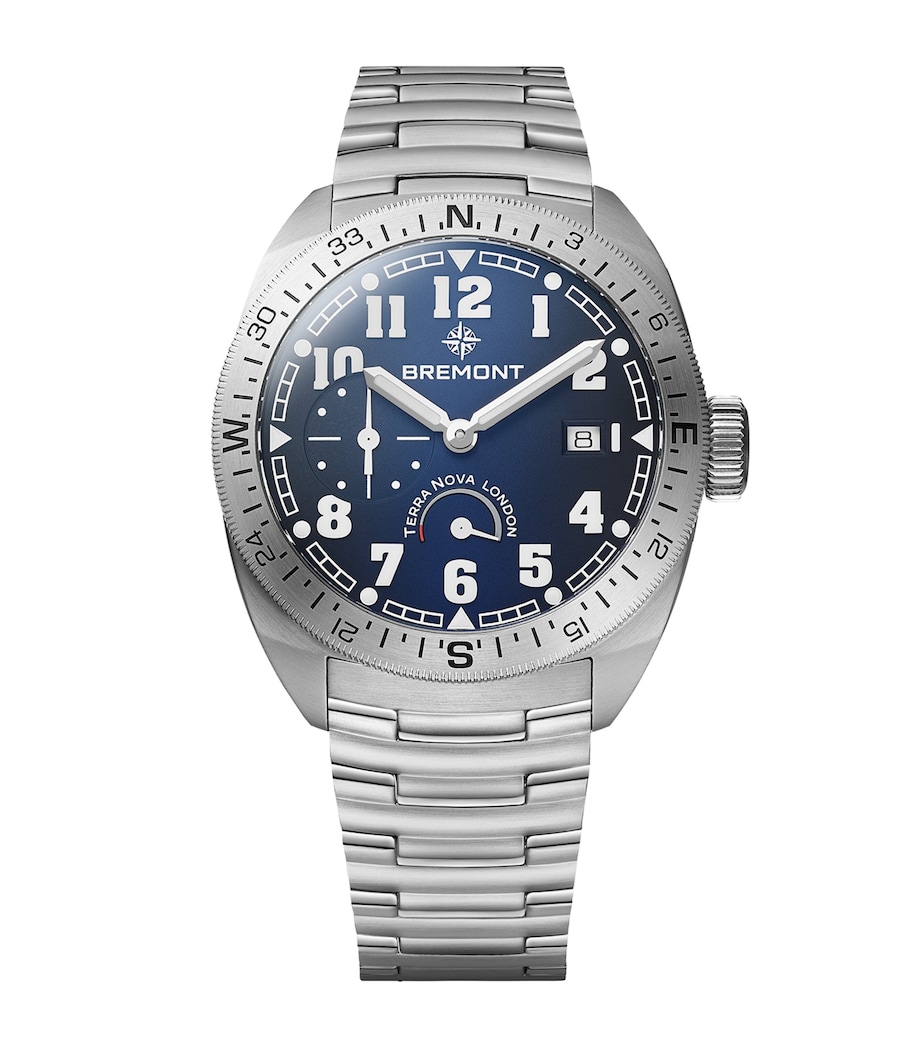 Stainless Steel Terra Nova Watch 40.5mm BLUE Image 1