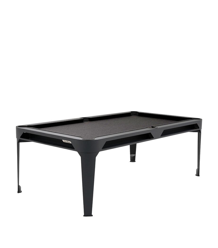 Cornilleau Hyphen Outdoor Pool Table Blck Gry Mot Drk Gry Image 1