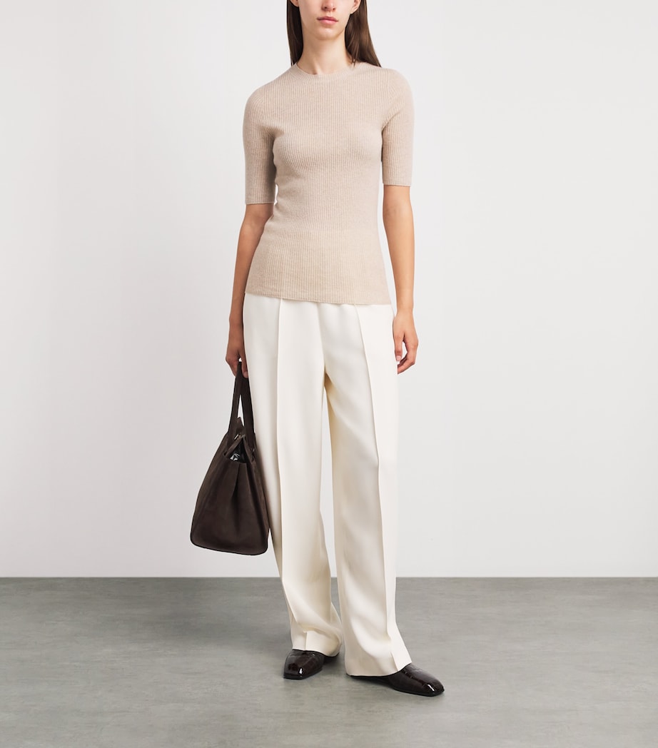 Fabiana Filippi Womens Wool-Silk-Cashmere Sweater Casha Image 2