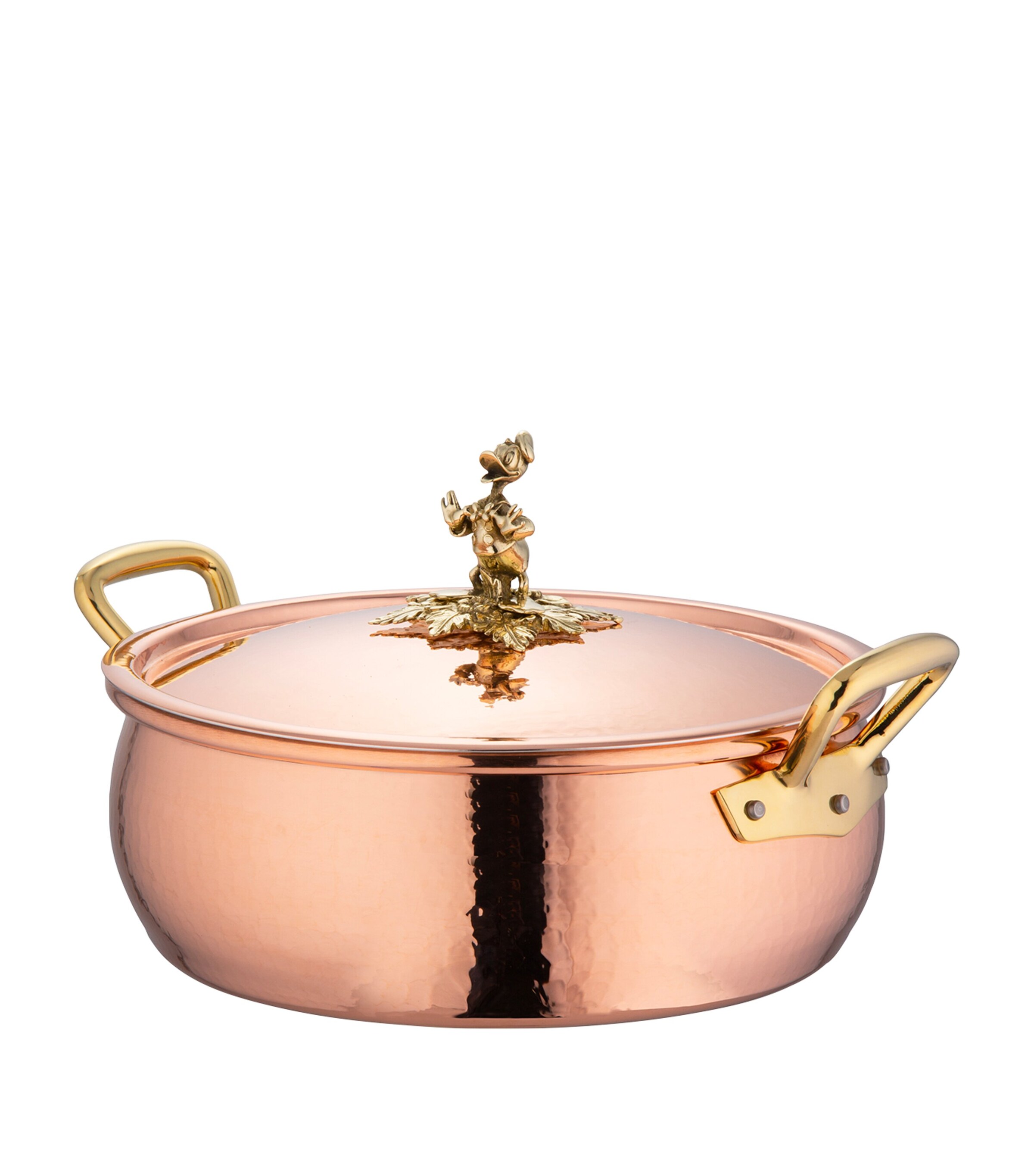 Ruffoni Historia Hammered Copper Disney Donald Duck Braiser with Lid ...