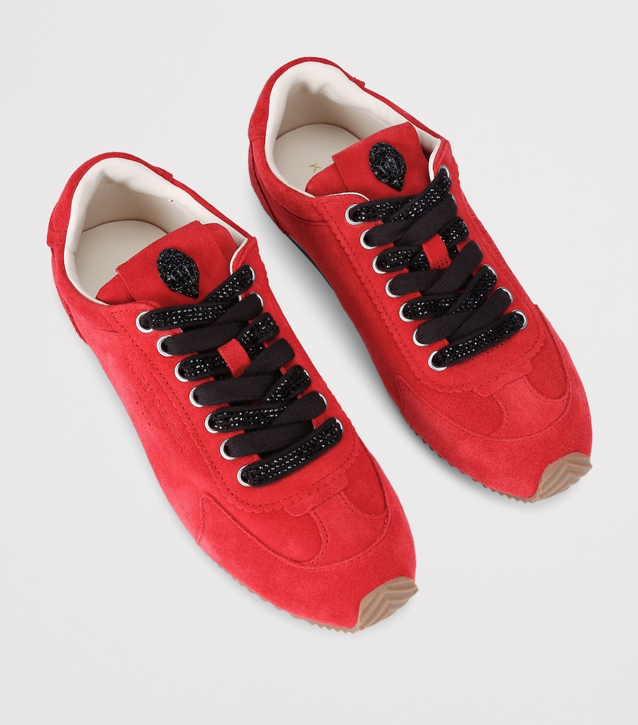 Suede Islington Low-Top Sneakers RED Image 4